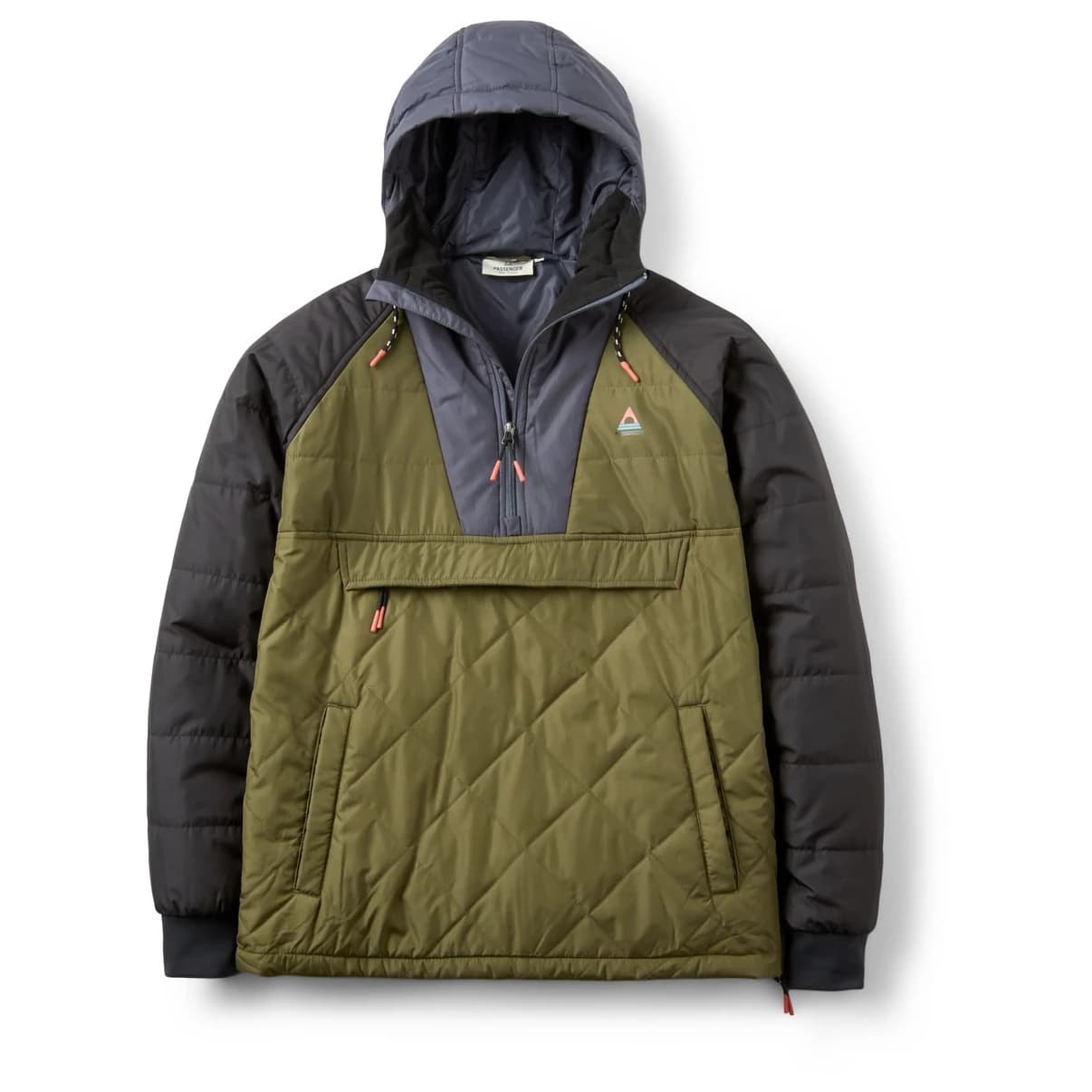 Мъжко ежедневно яке Passenger Oceanic Recycled Insulated 1/2 Zip Jacket Casual jacket - Black / Khaki