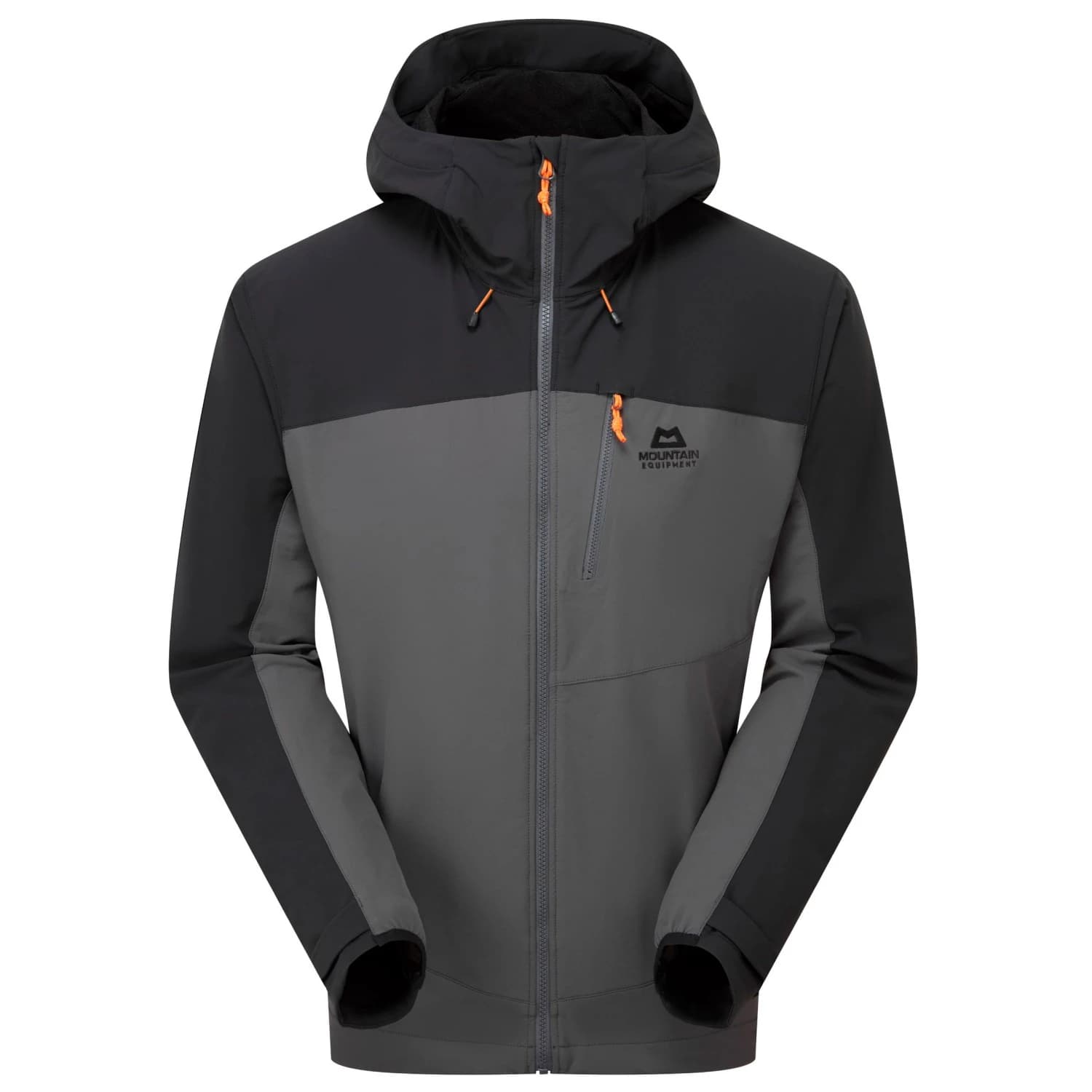 Мъжко софтшел яке Mountain Equipment Frontier Jacket Softshell jacket - Anvil Grey / Black