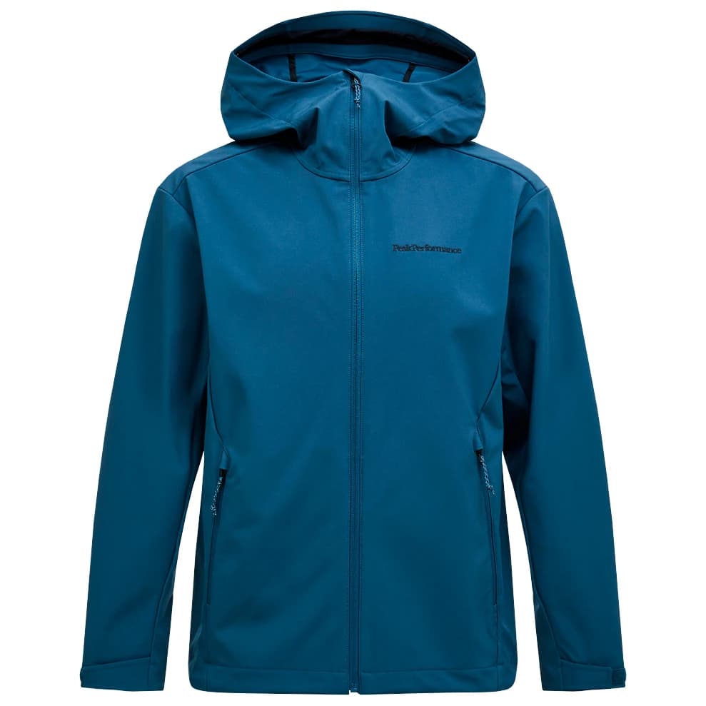 Мъжко софтшел яке Peak performance Explore Hood Jacket Softshell jacket - Mountain Lake