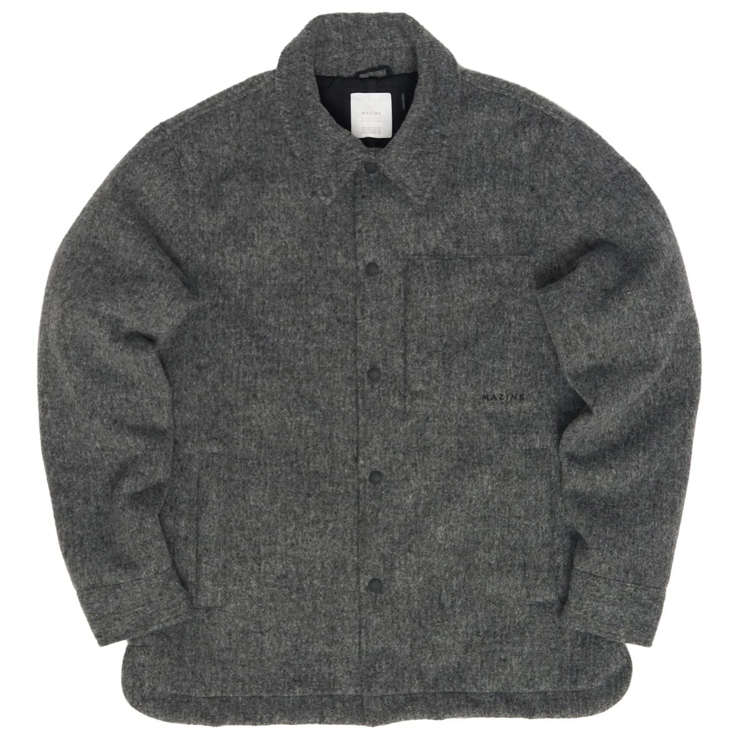 Мъжко ежедневно яке Mazine Vegan Wool Jacket Casual jacket - Anthracite Melange