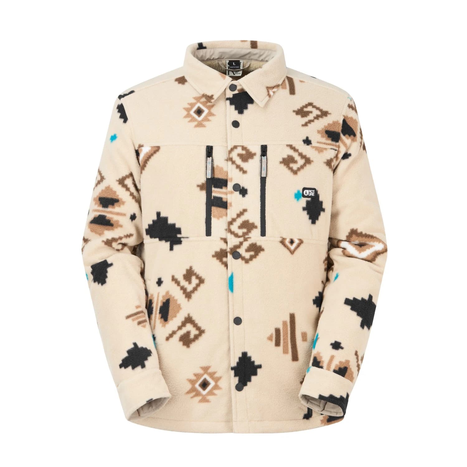 Мъжко поларено яке Picture Bemidji Jacket Casual jacket - Emeral Print