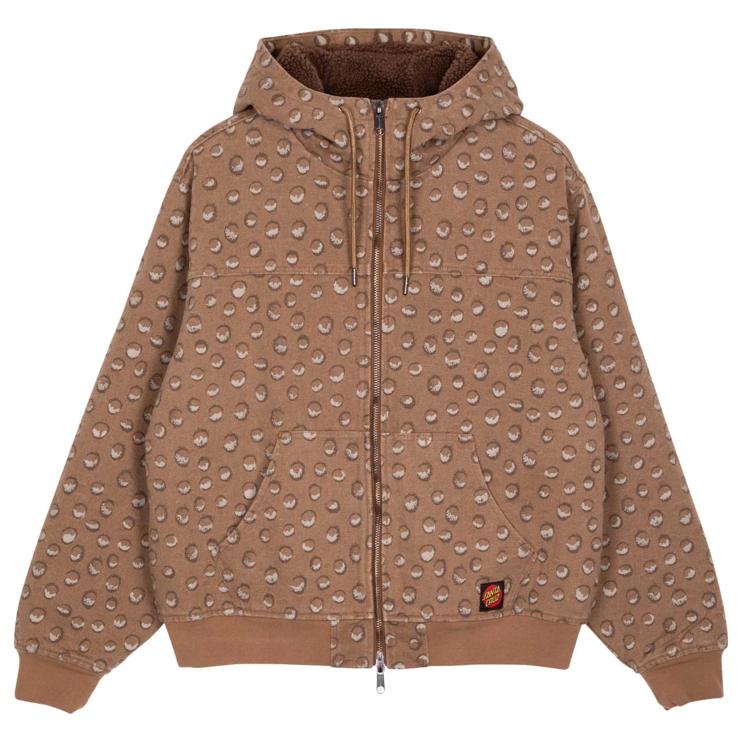 Мъжко ежедневно яке Santa Cruz Ember Jacket Zip-up hoodie - Jaguar