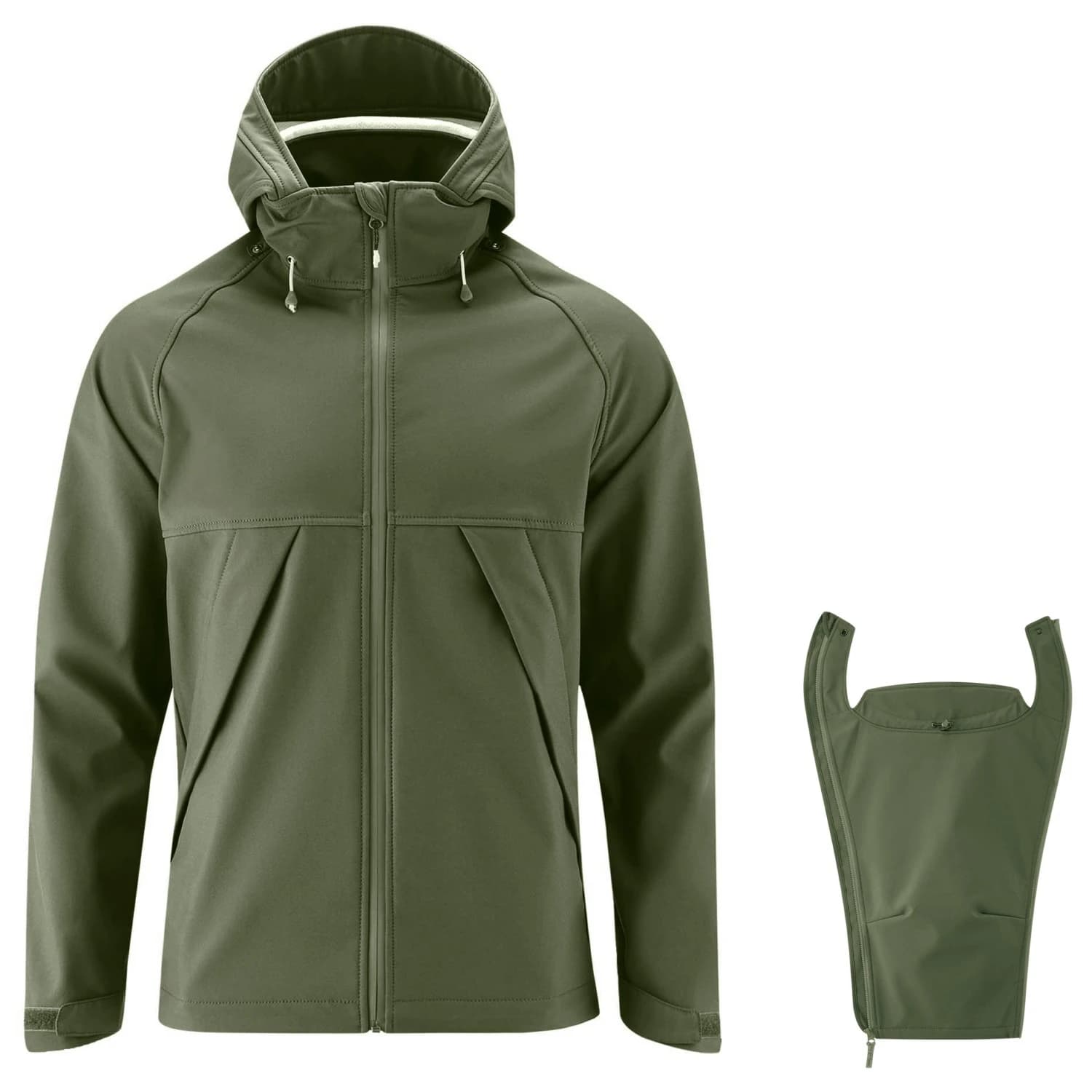 Мъжко софтшел яке Mamalila Allrounder Dad Softshell Babywearing Jacket Softshell jacket - Olive