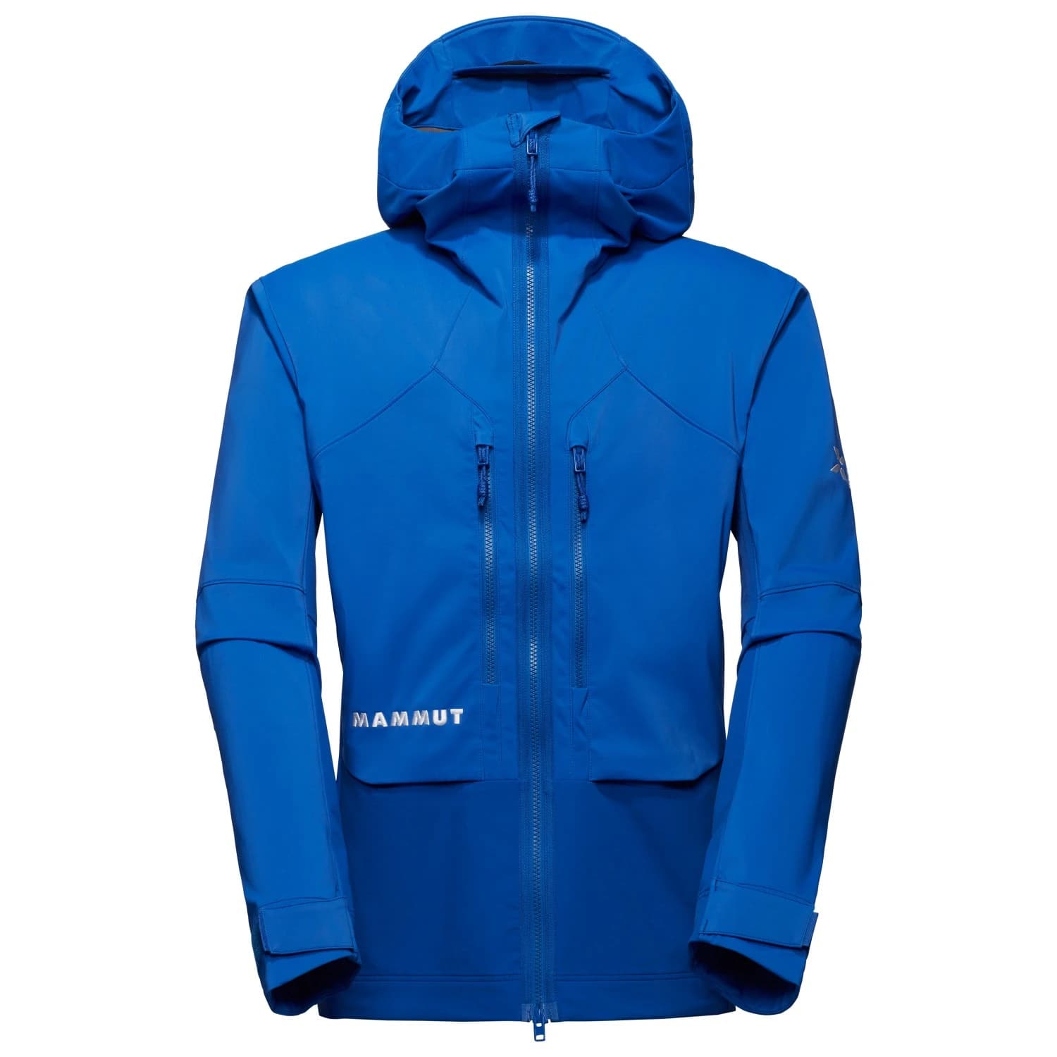 Мъжко софтшел яке Mammut Eiger Nordwand Pro Softshell Hooded Jacket Softshell jacket - Eiger Blue