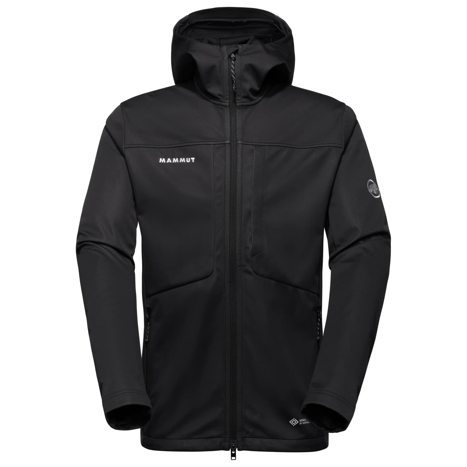 Мъжко софтшел яке Mammut Ultimate VIII Softshell Hooded Jacket Softshell jacket - Black