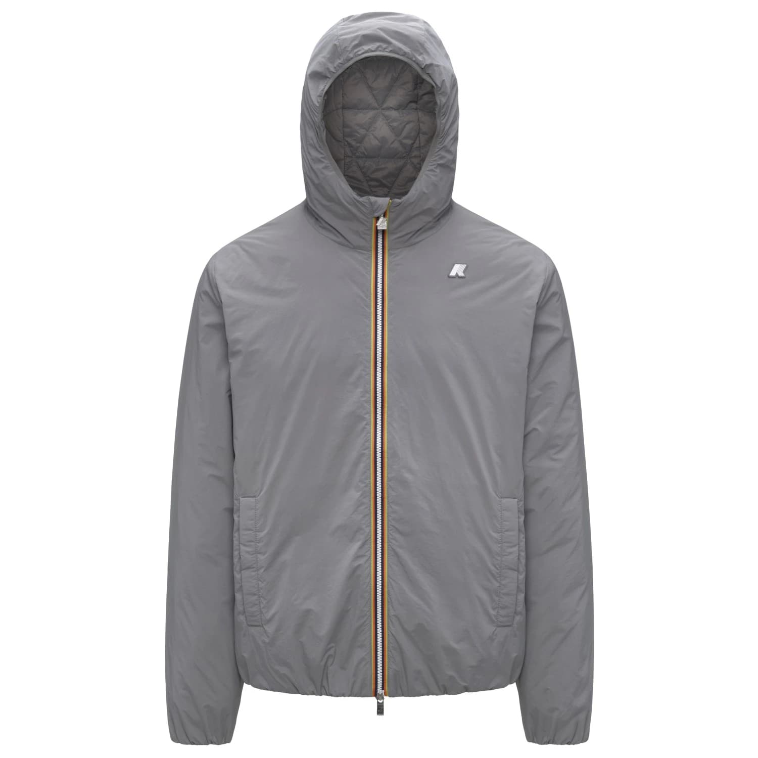 Мъжко ежедневно яке K-Way Jack Plain Warm Casual jacket - Grey Frost