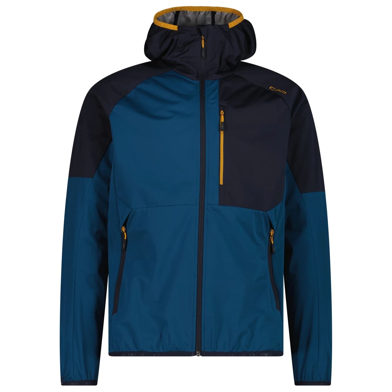 Мъжко софтшел яке Cmp Softshell Jacket Fix Hood Softshell jacket - Petroleum