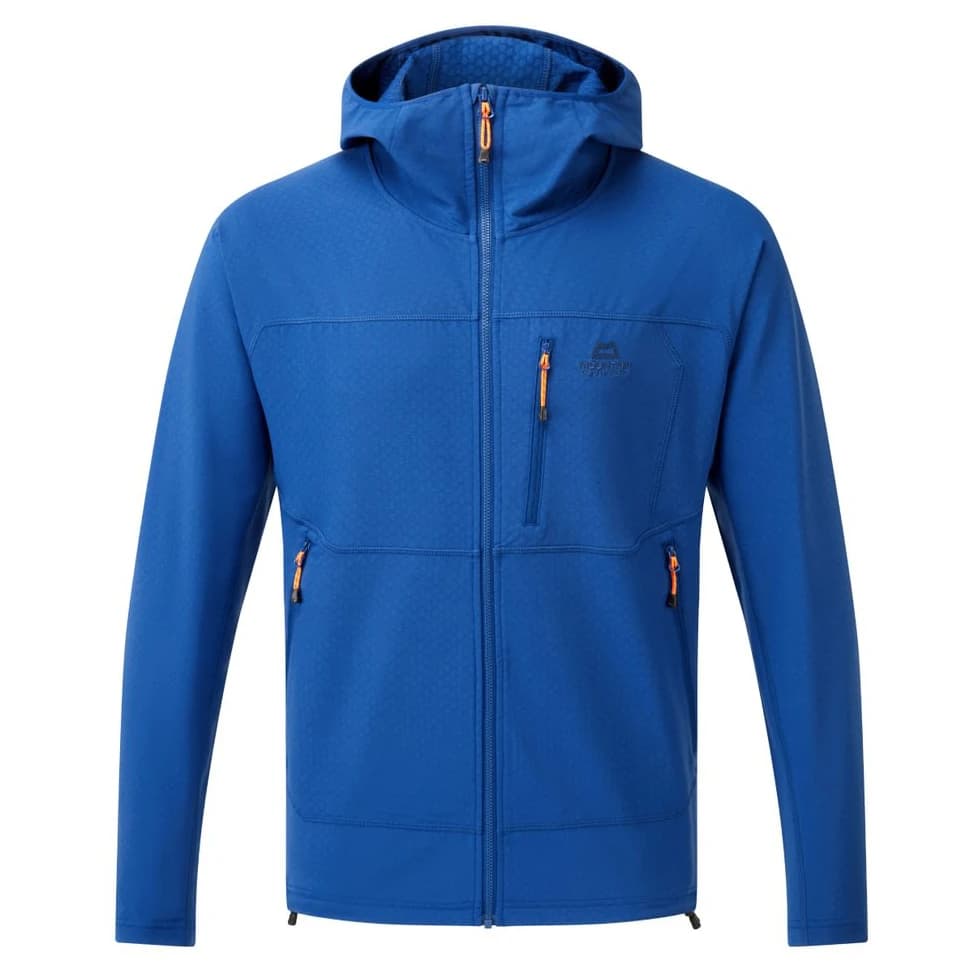 Мъжко софтшел яке Mountain equipment Arrow Hooded Jacket Softshell jacket - Admiral Blue