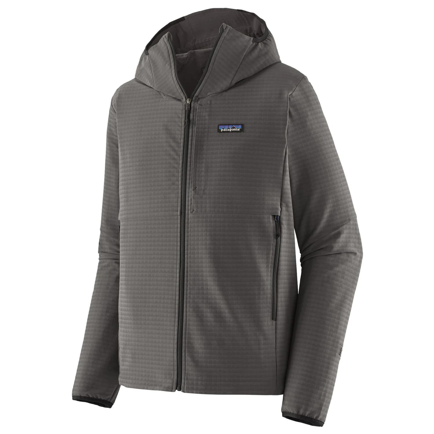 Мъжко поларено яке Patagonia R1 Techface Hoody Softshell jacket - Forge Grey