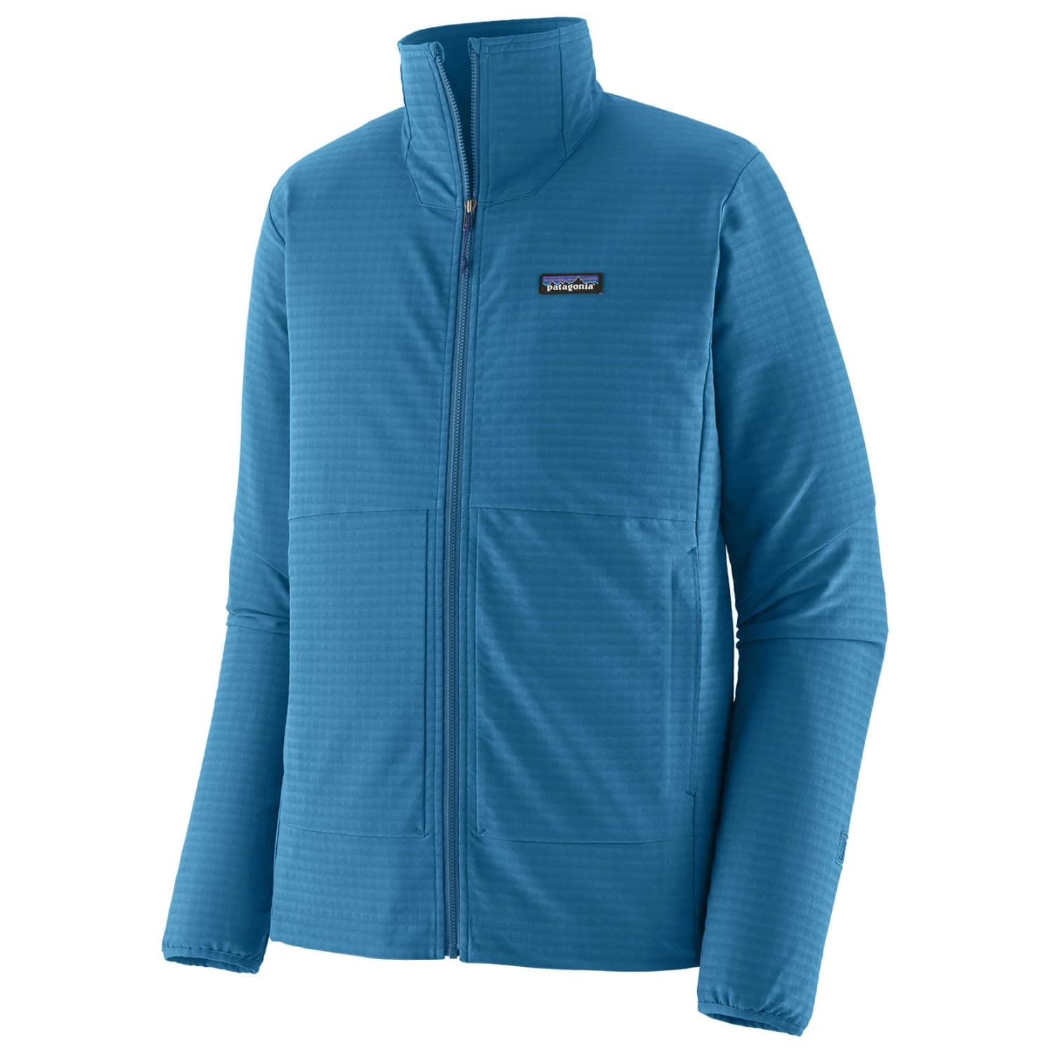 Мъжко поларено яке Patagonia R1 Techface Jacket Softshell jacket - Aquatic Blue