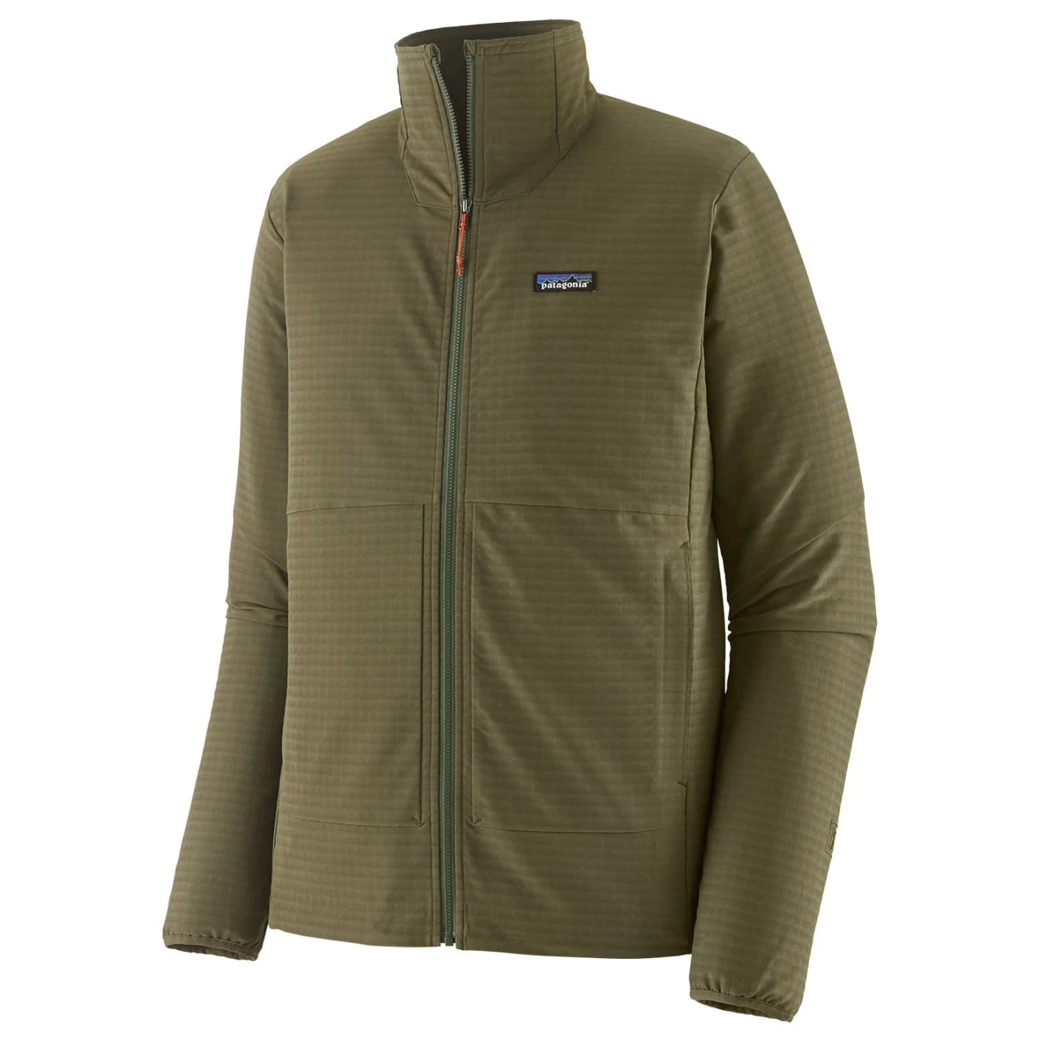 Мъжко поларено яке Patagonia R1 Techface Jacket Softshell jacket - Basin Green