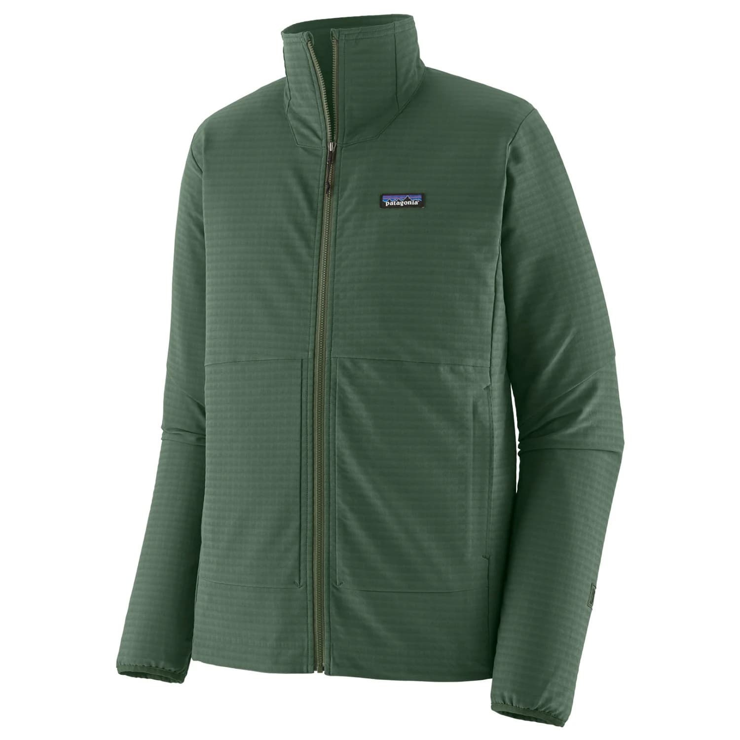 Мъжко поларено яке Patagonia R1 Techface Jacket Softshell jacket - Canopy Green