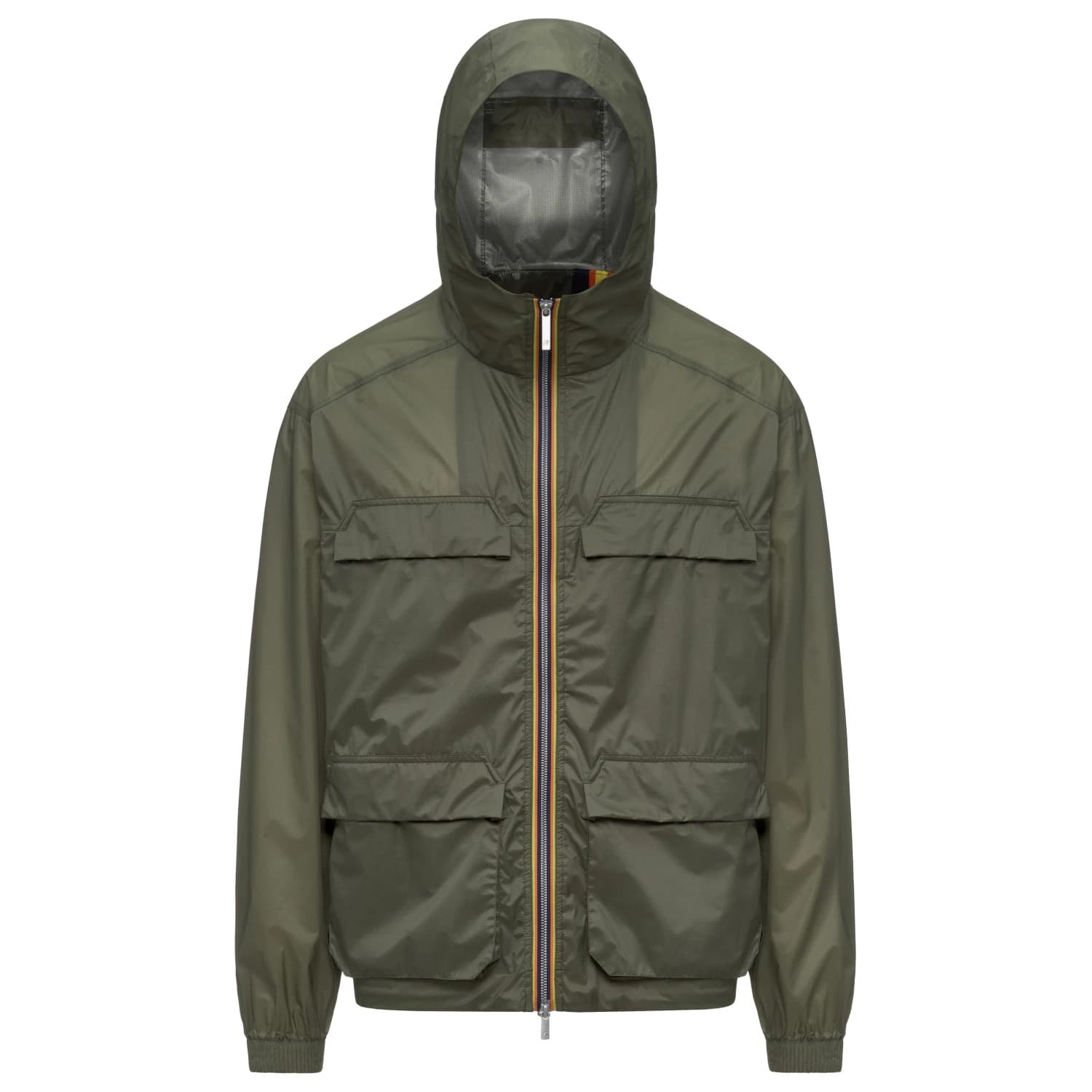 Мъжко ежедневно яке K-Way Clad Extra Light 3L Waterproof jacket - Green Lichen