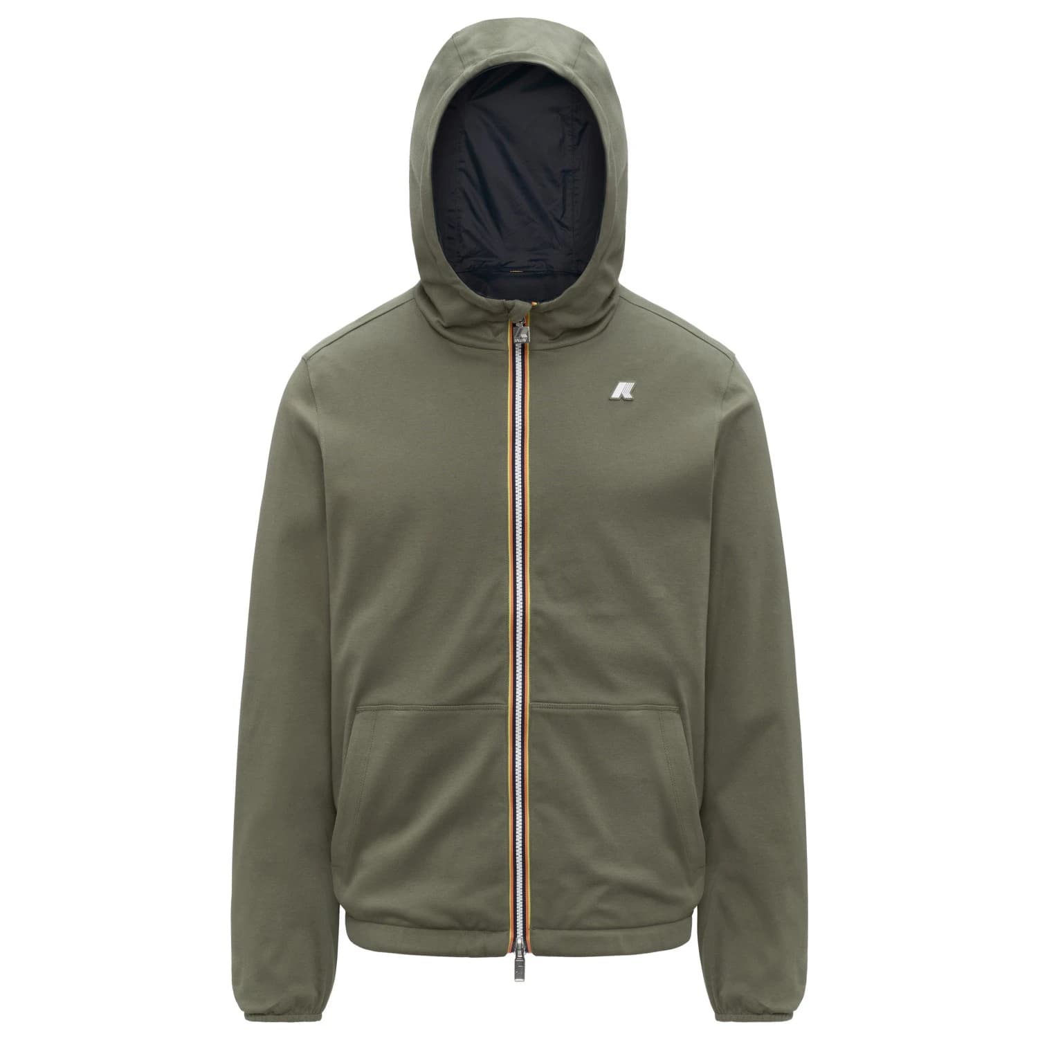 Мъжко ежедневно яке K-Way Jake Double Interlock Casual jacket - Green Lichen / Blue