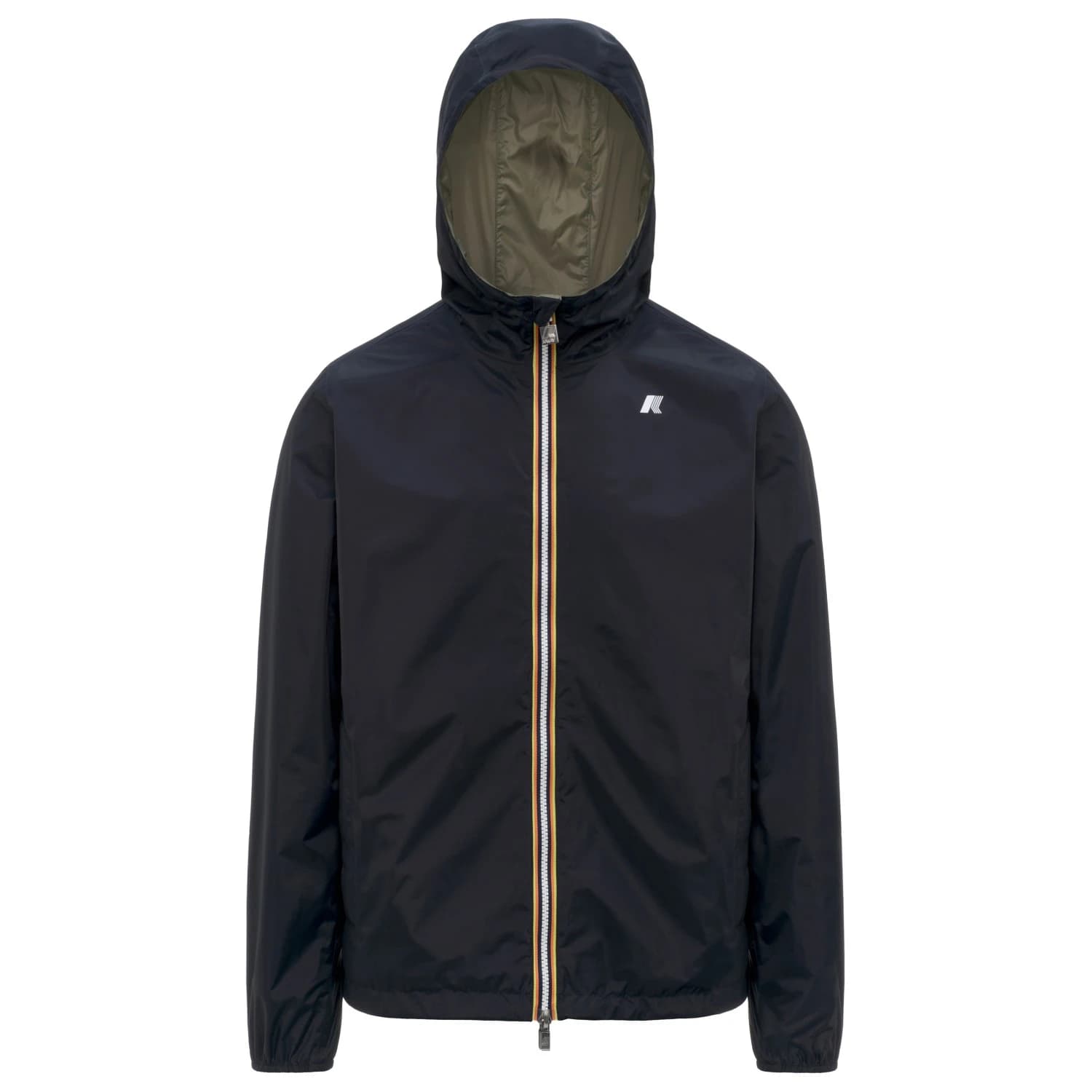 Мъжко ежедневно яке K-Way Jake Plus.2 Double Casual jacket - Blue Depth / Green Lichen