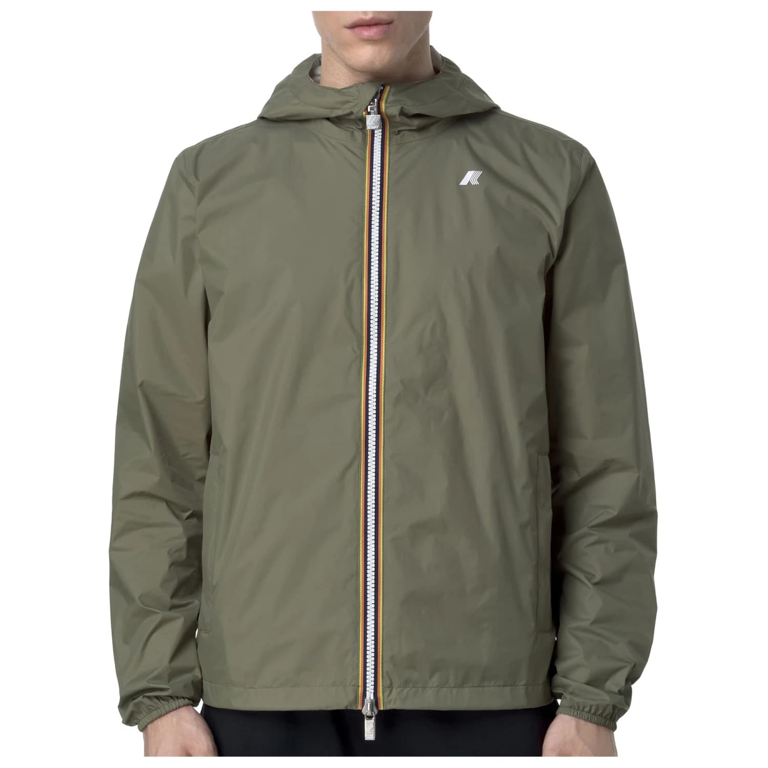 Мъжко ежедневно яке K-Way Jake Plus.2 Double Casual jacket - Green Lichen / Beige
