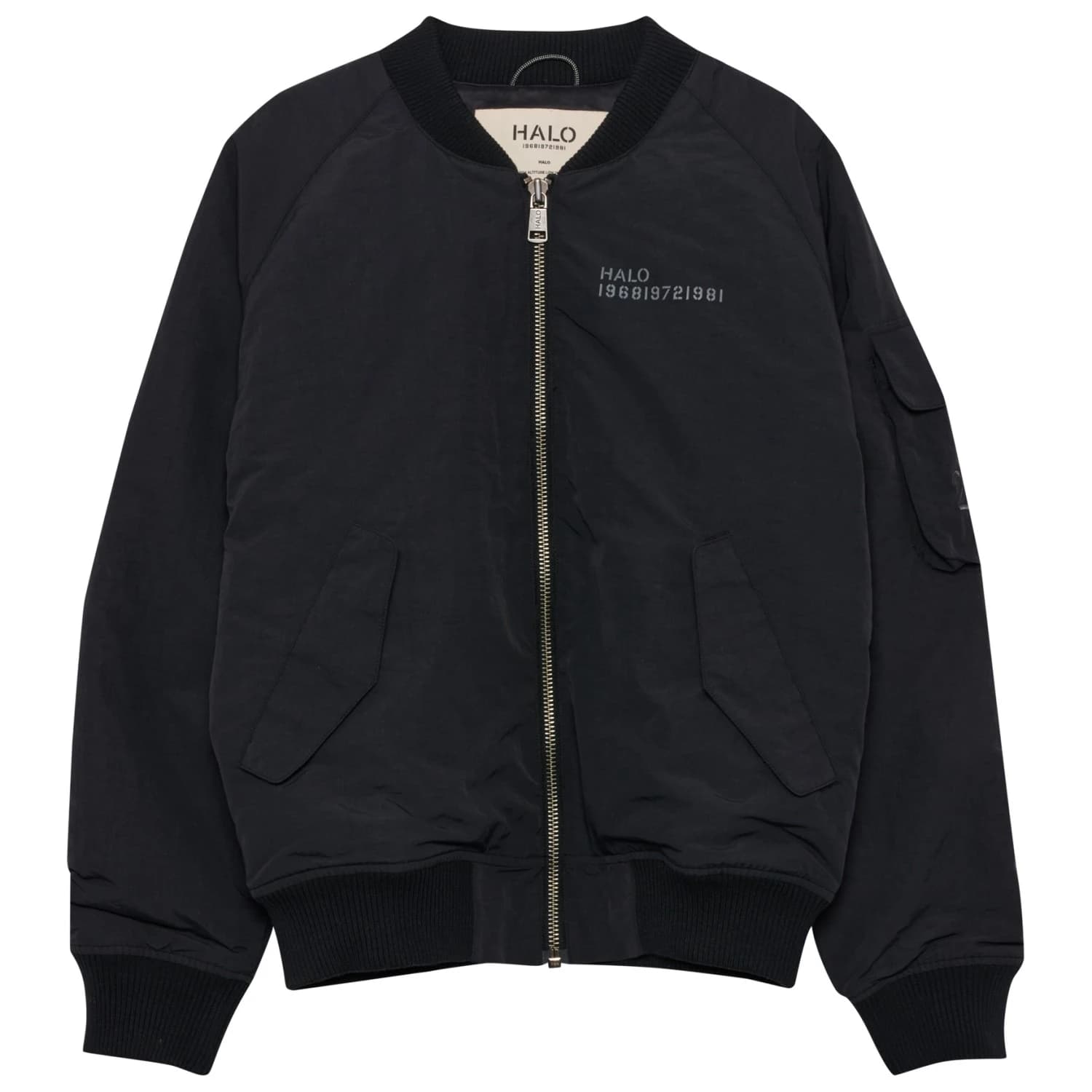 Ежедневно яке Halo Halo Cordura Bomber Casual jacket - Black