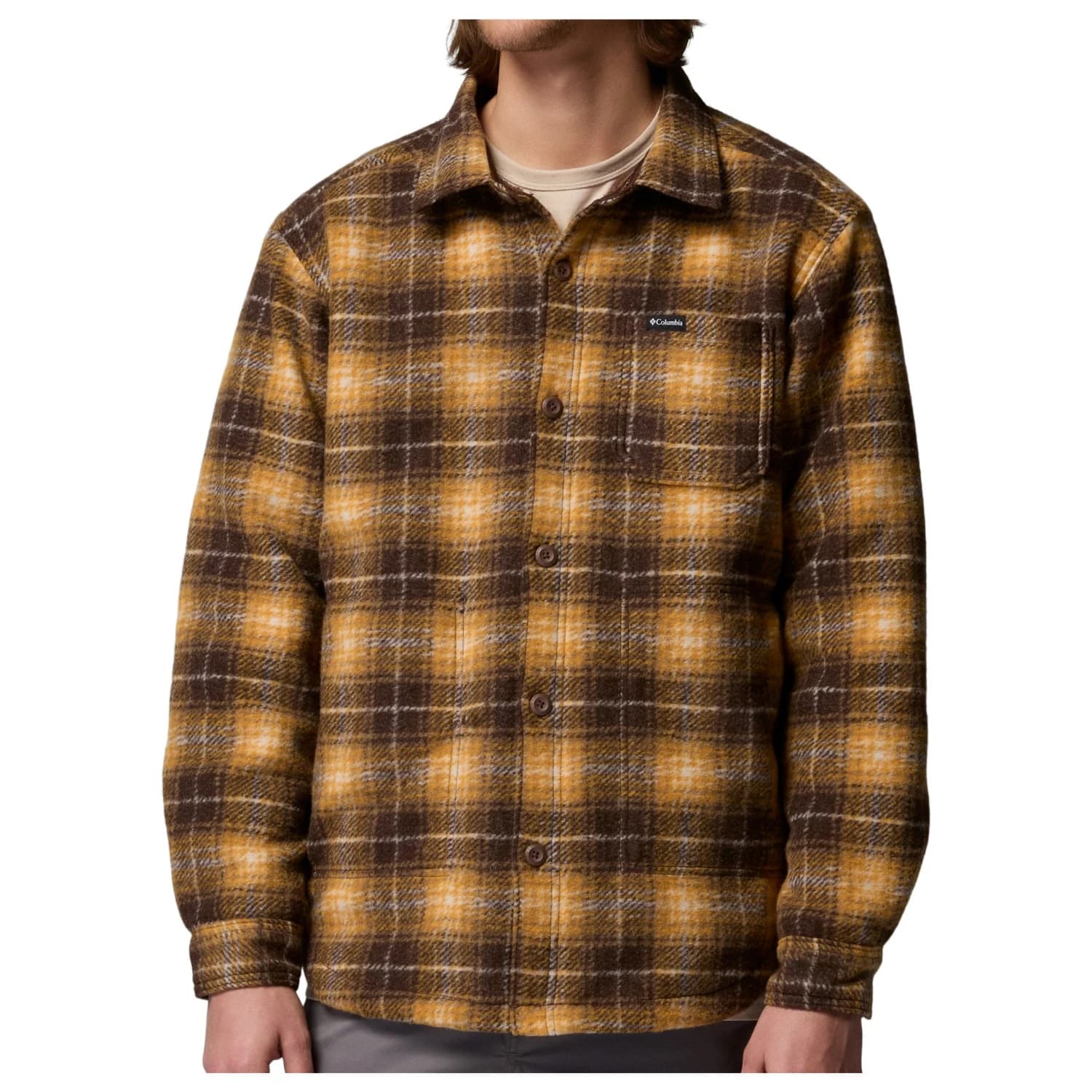 Мъжко ежедневно яке Columbia Hunter Arch Shirt Jacket Casual jacket - Tobacco / Bivy Plaid