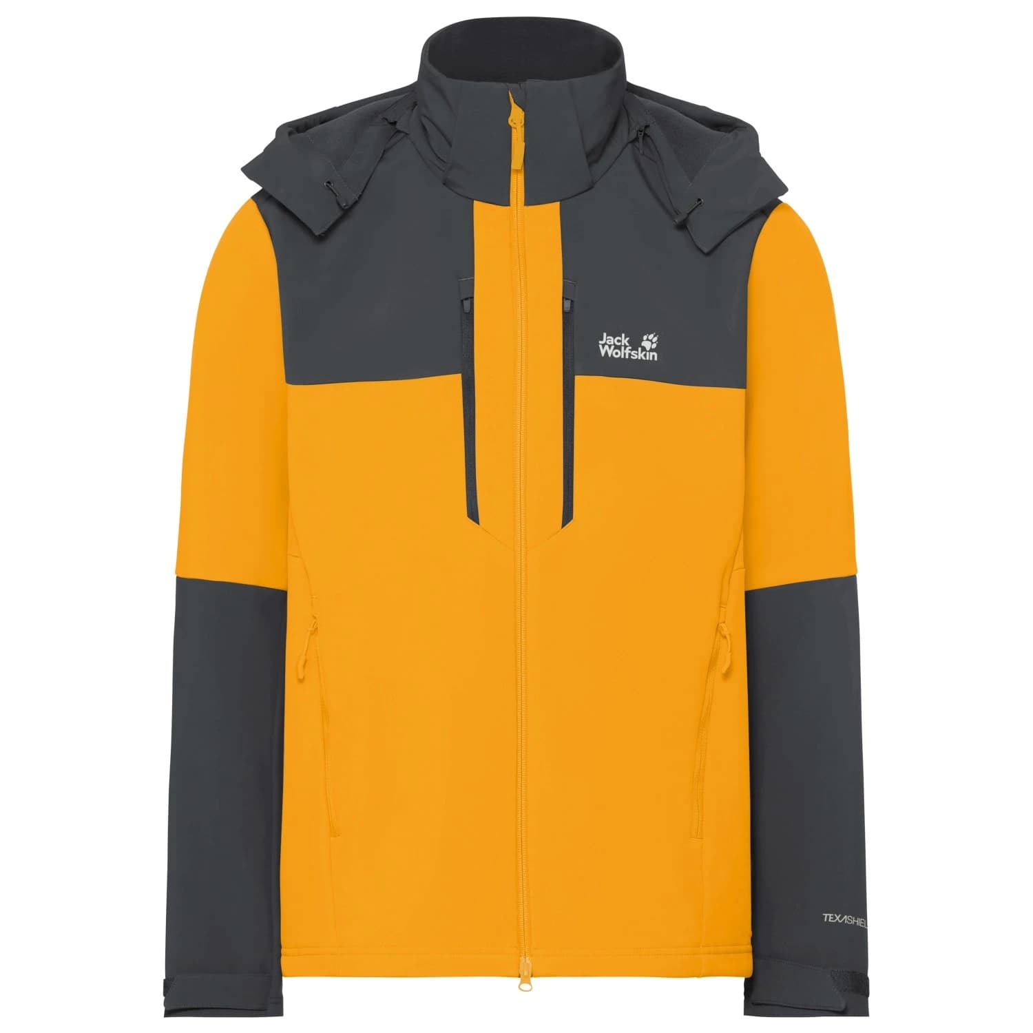 Мъжко софтшел яке Jack Wolfskin Jasper Jacket Softshell jacket - Burly Yellow JW
