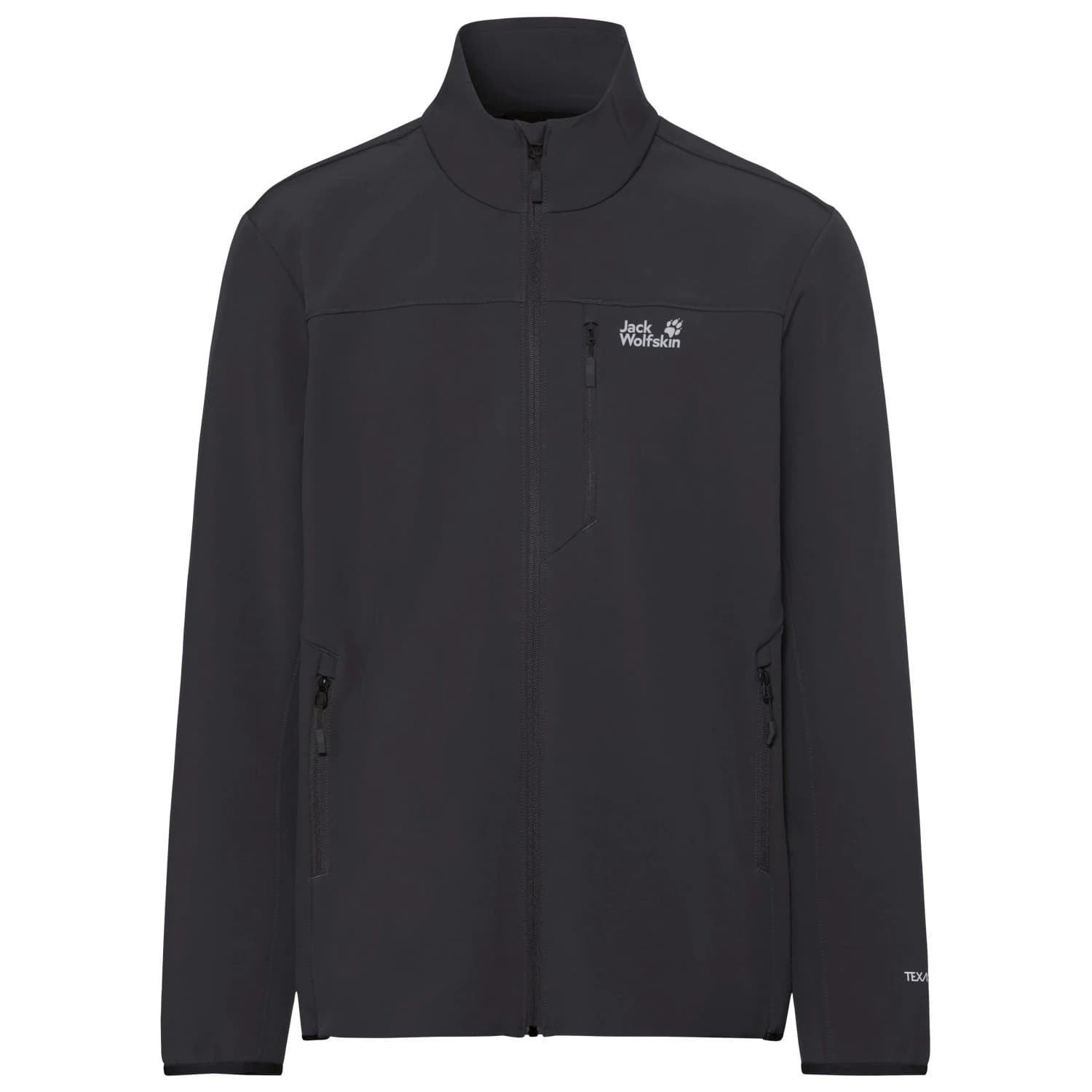 Мъжко софтшел яке Jack Wolfskin Wild Winds Jacket Softshell jacket - Black