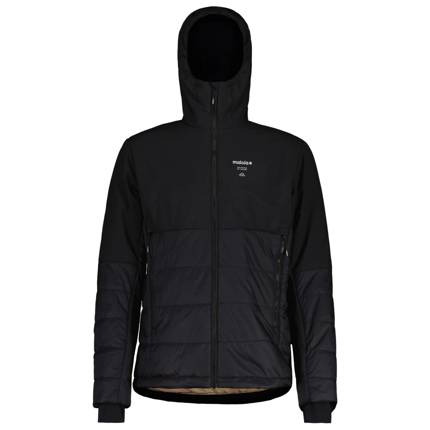 Ежедневно яке Maloja AlaM. Synthetic jacket - Deep Black