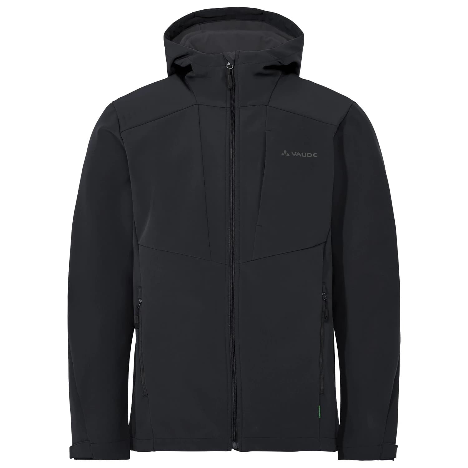 Софтшел яке Vaude Cyclone Hooded Jacket II Softshell jacket - Black