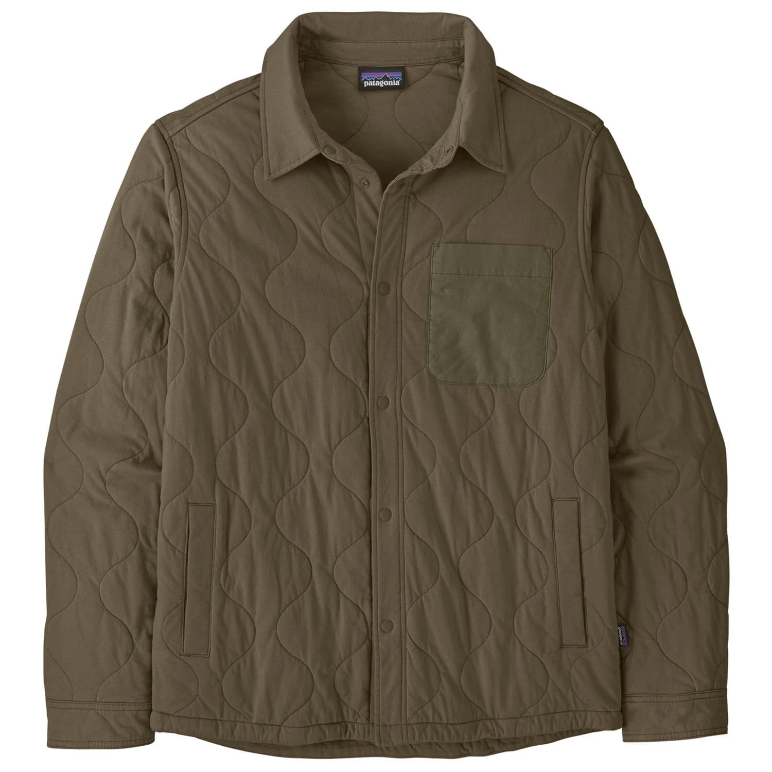 Мъжко ежедневно яке Patagonia Daily Quilted Shirt Jacket Casual jacket - Basin Green