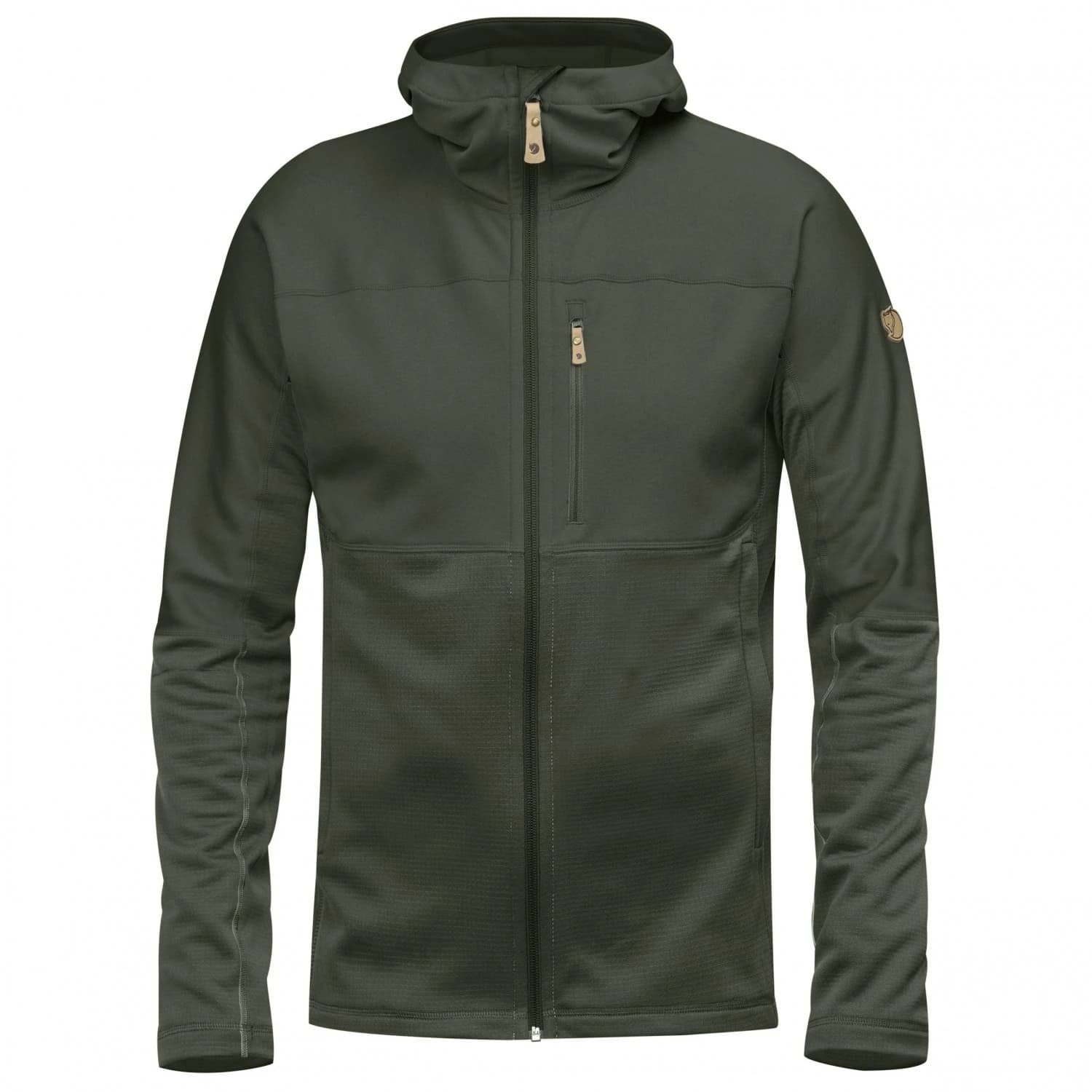 Мъжко поларено яке Fjällräven Abisko Trail Fleece Fleece jacket - Deep Forest
