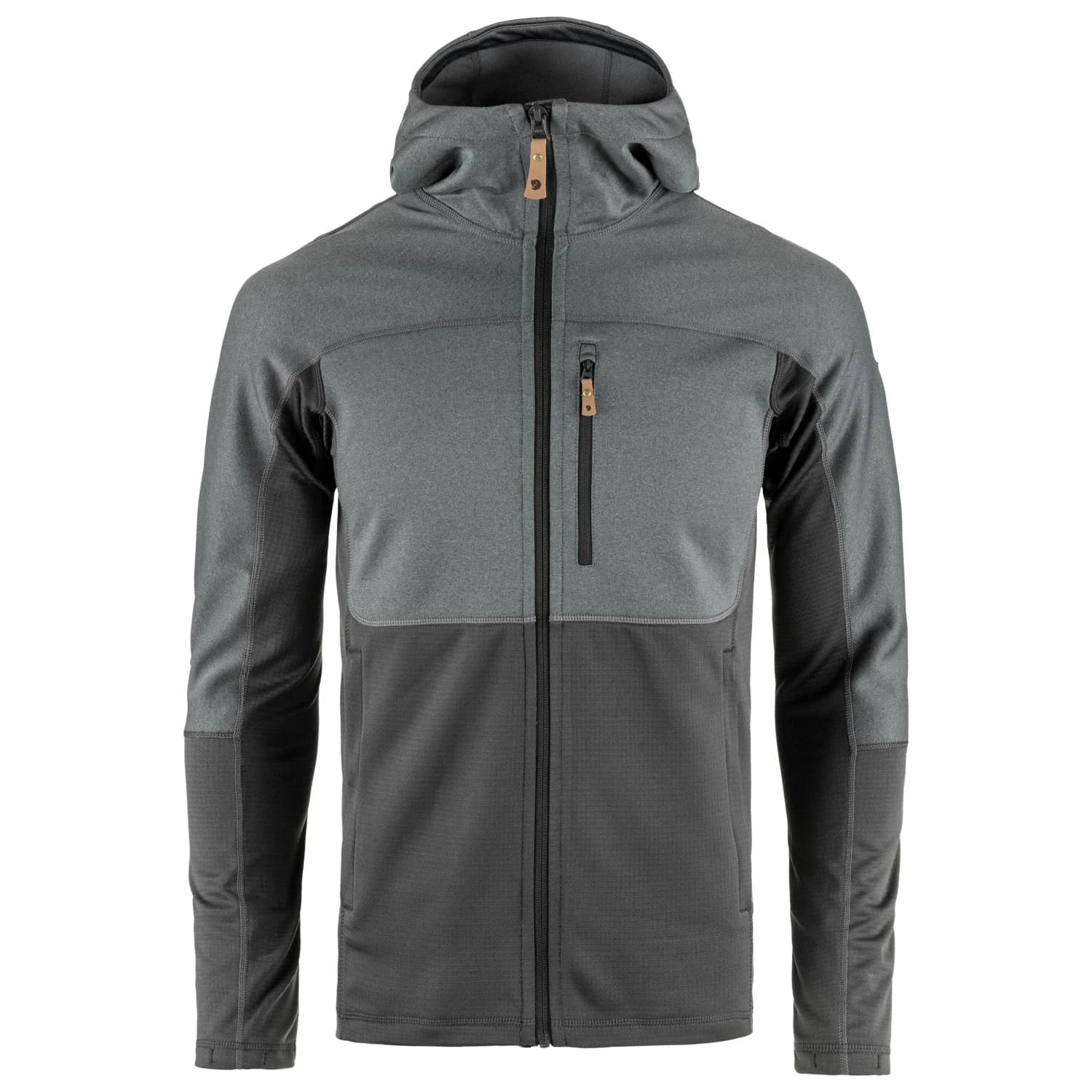 Мъжко поларено яке Fjällräven Abisko Trail Fleece Fleece jacket - Iron Grey / Grey