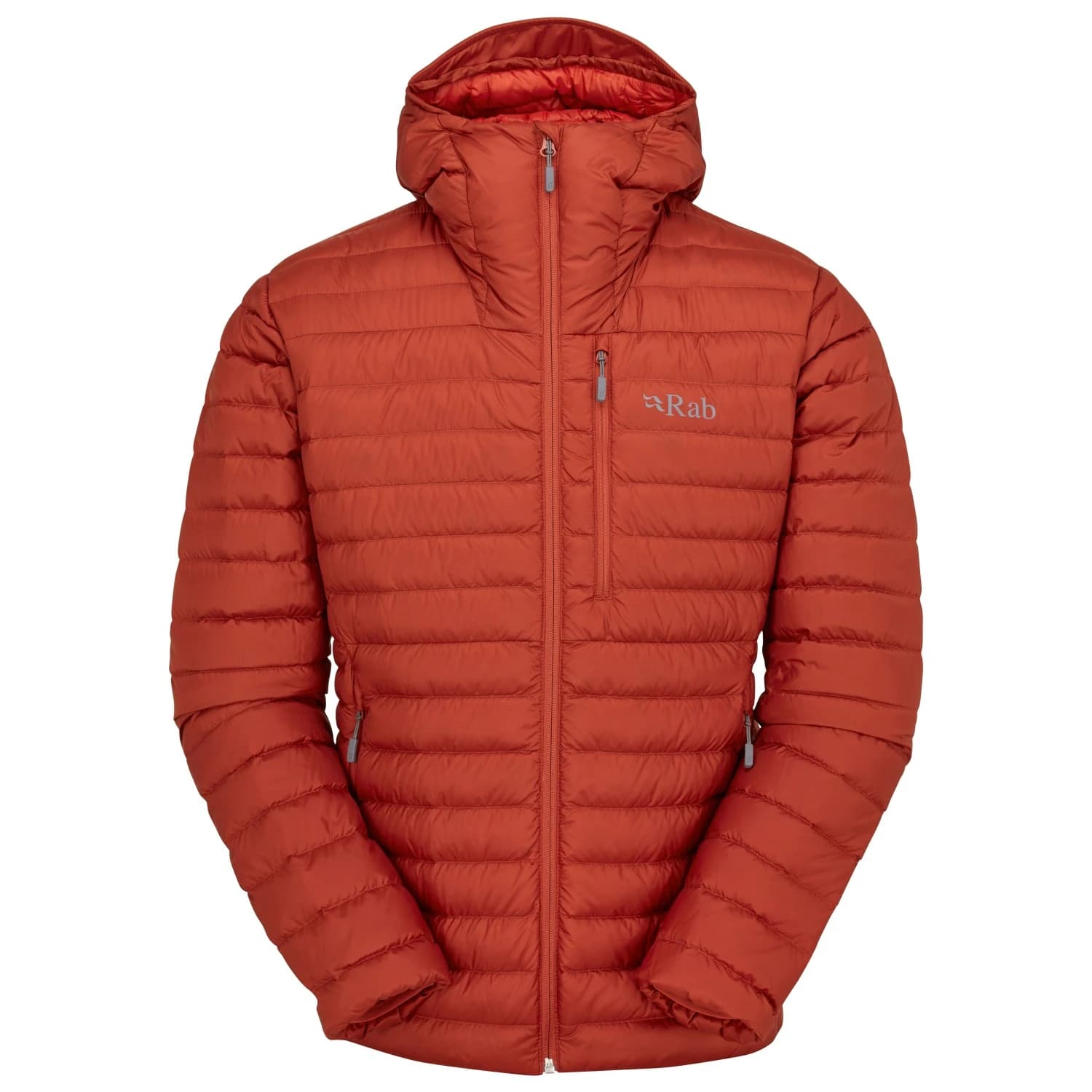 Мъжко пухено яке Rab Microlight Alpine Jacket Down jacket - Tuscan Red