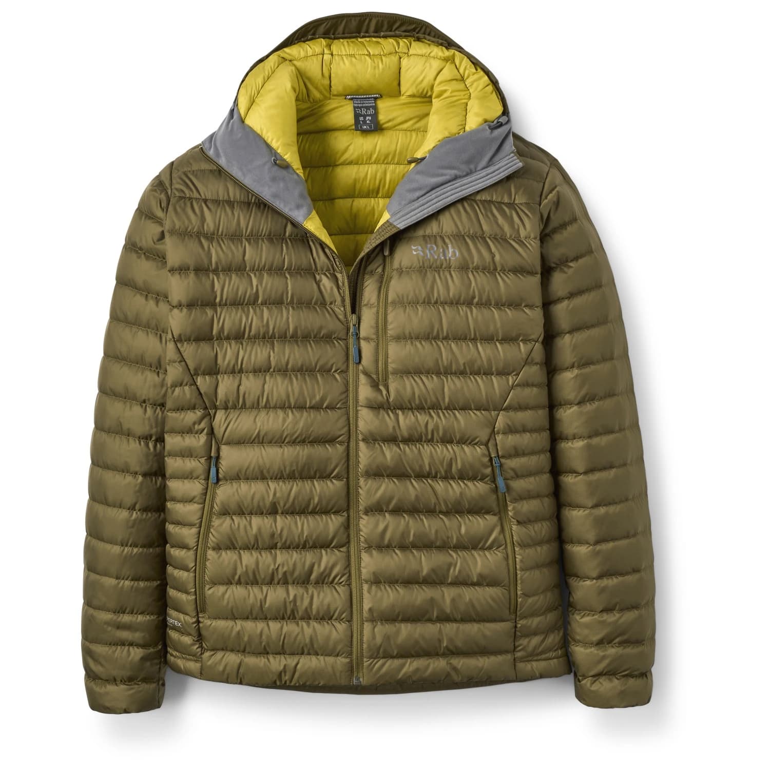 Мъжко пухено яке Rab Microlight Alpine Jacket Down jacket - Oak