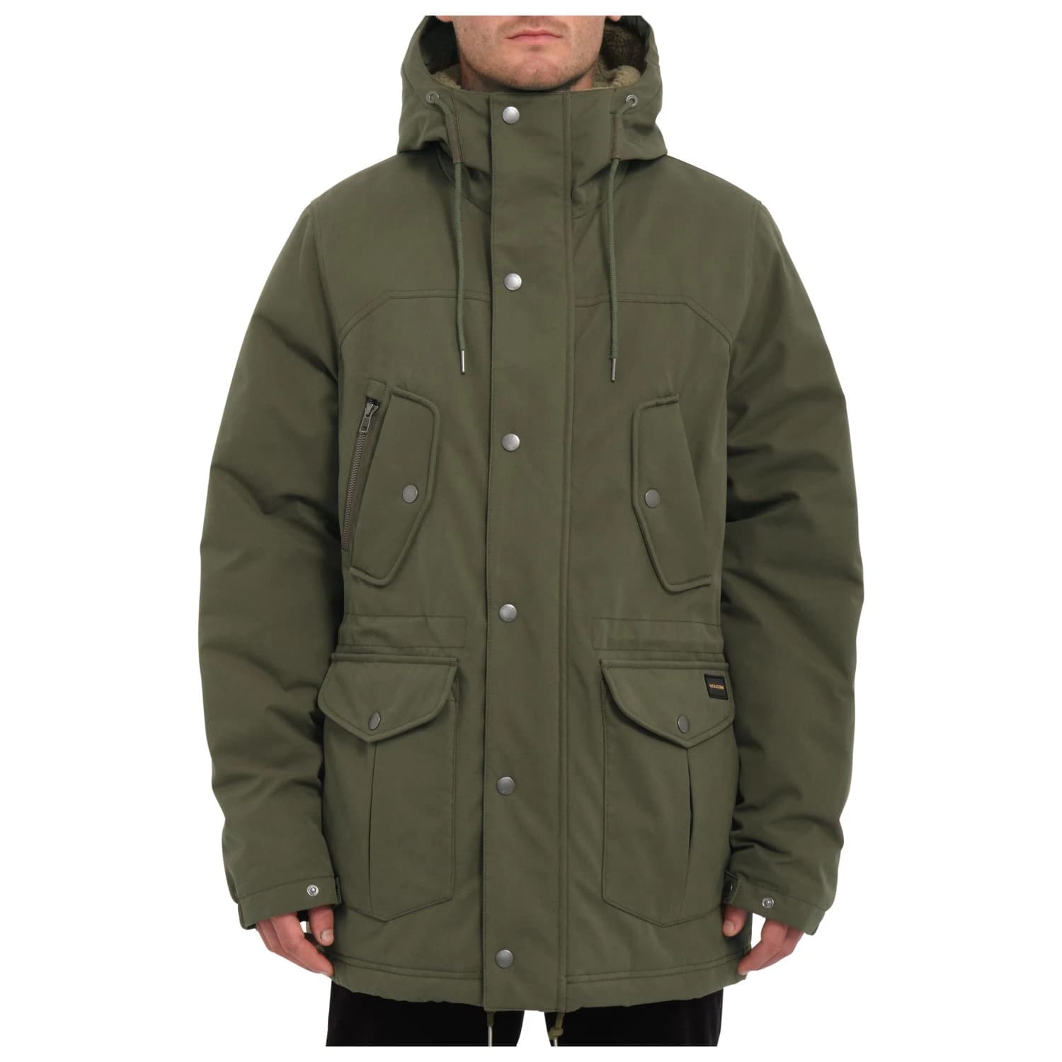 Мъжко зимно яке Volcom Starget 5K Parka Winter jacket - Military II