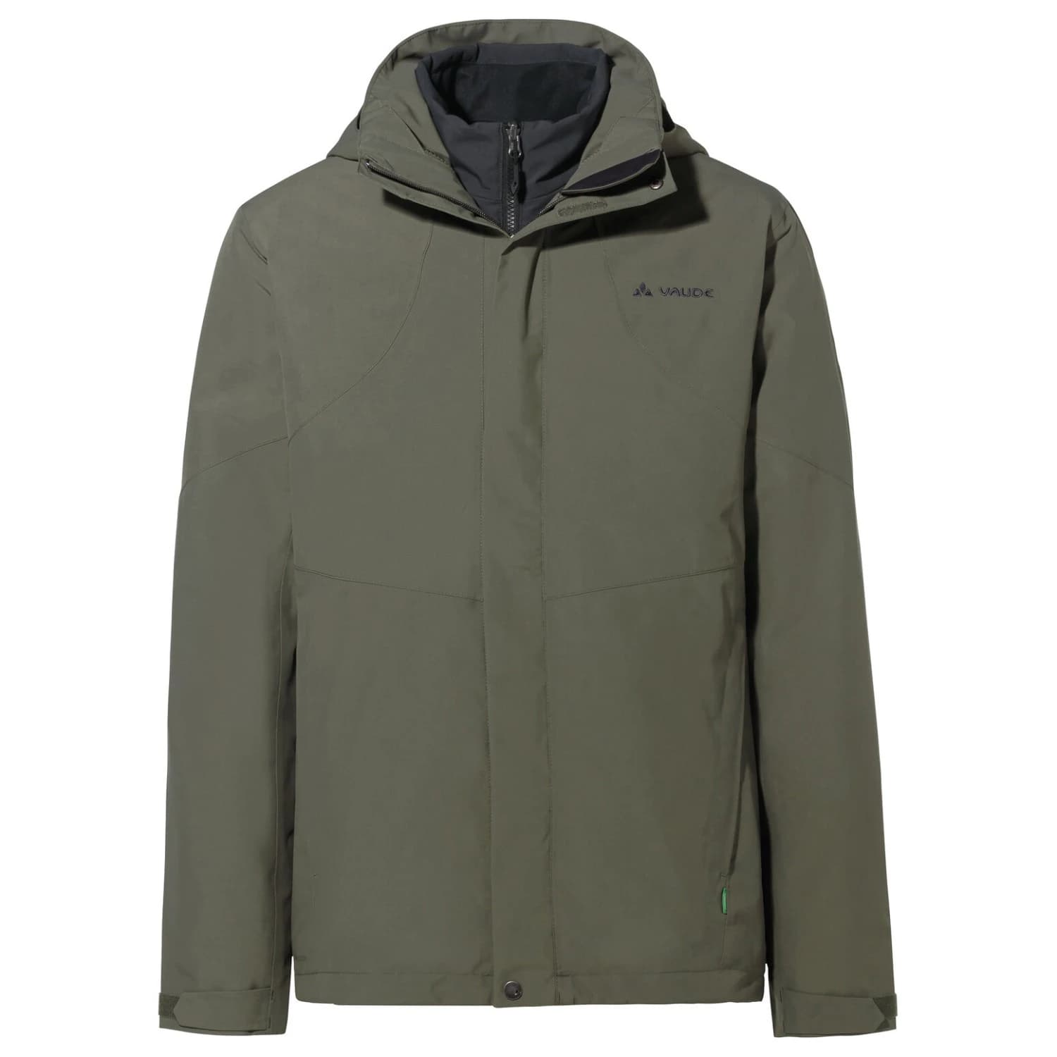 Мъжко 3-в-1 яке Vaude Caserina 3in1 Jacket II 3-in-1 jacket - Black / Khaki