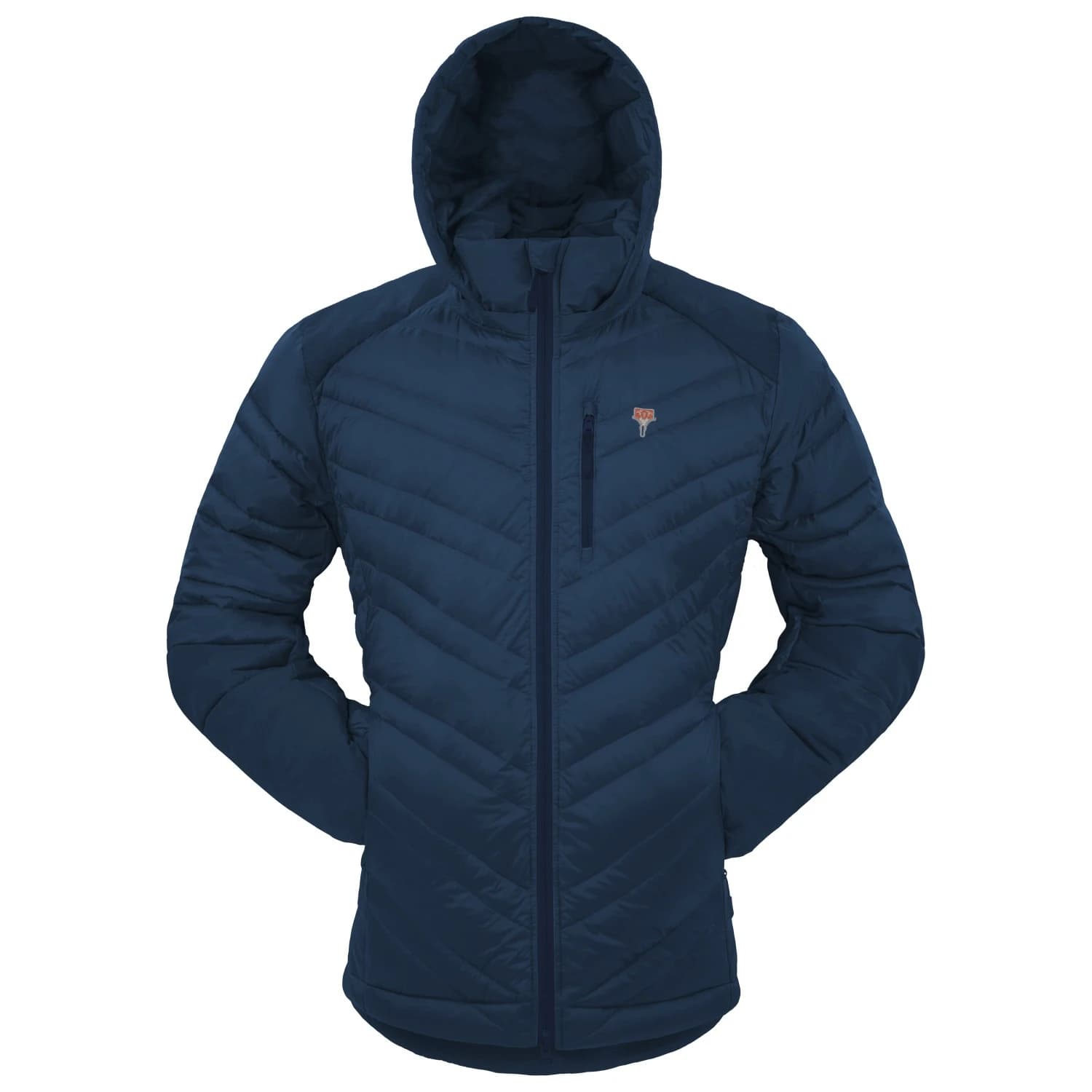Мъжко пухено яке Grüezi Bag Lightful DownWool Jacket Down jacket - Blue Ashes
