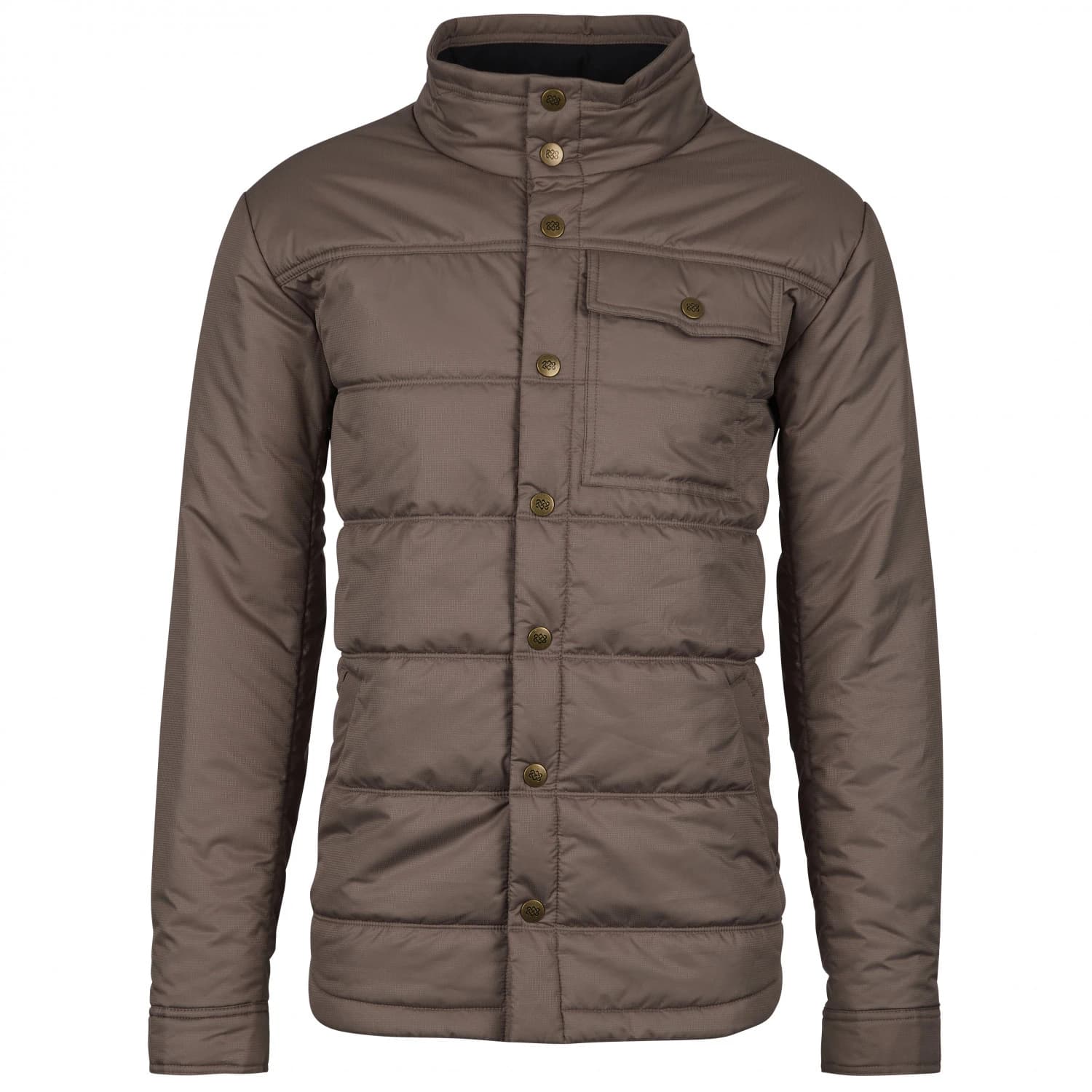 Мъжко синтетично яке Sherpa Mongar Shirt Jacket Synthetic jacket - Maato Grey