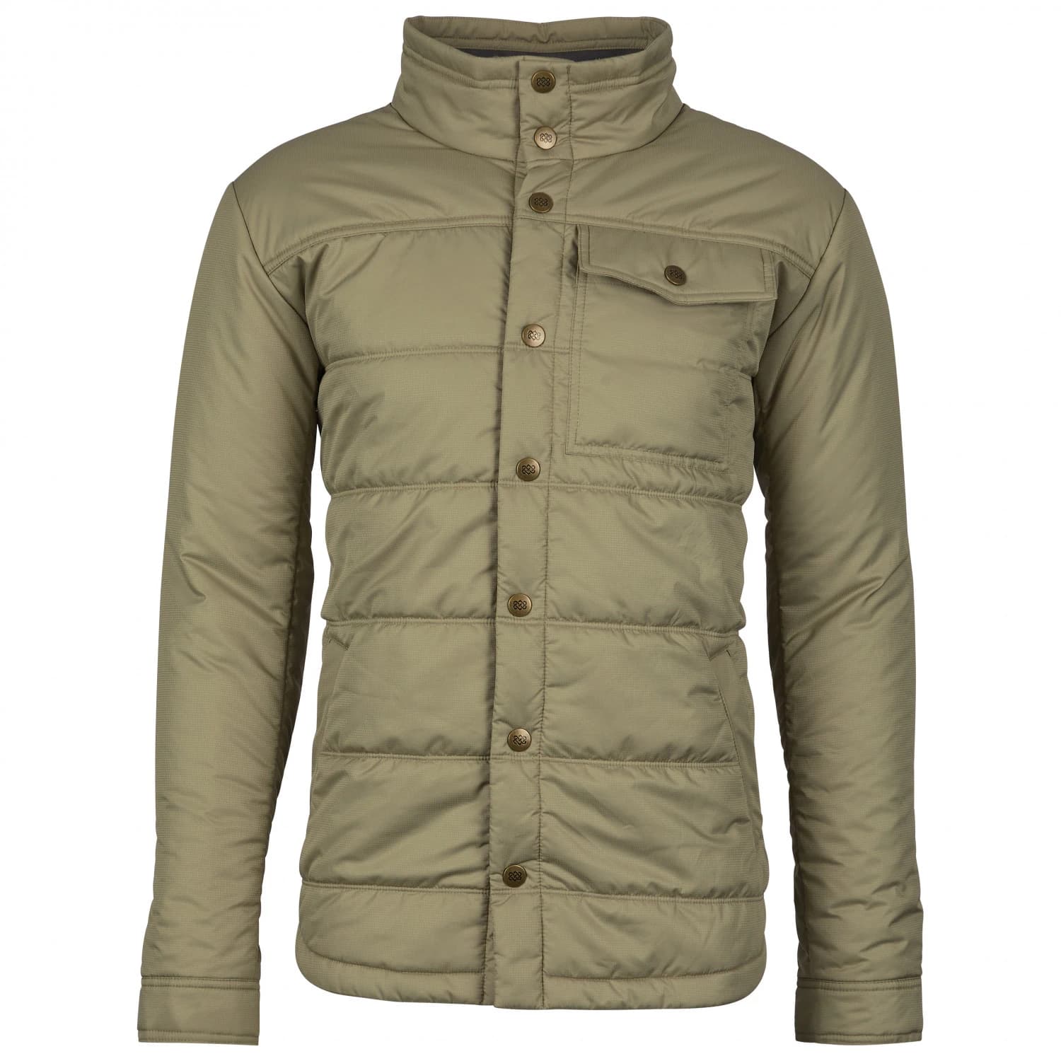 Мъжко синтетично яке Sherpa Mongar Shirt Jacket Synthetic jacket - Sage