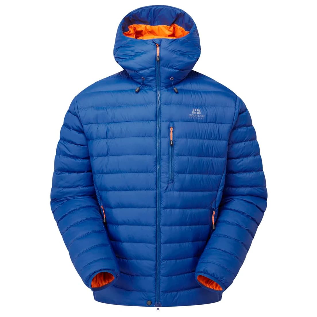 Мъжко пухено яке Mountain equipment Earthrise Hooded Jacket Down jacket - Admiral Blue