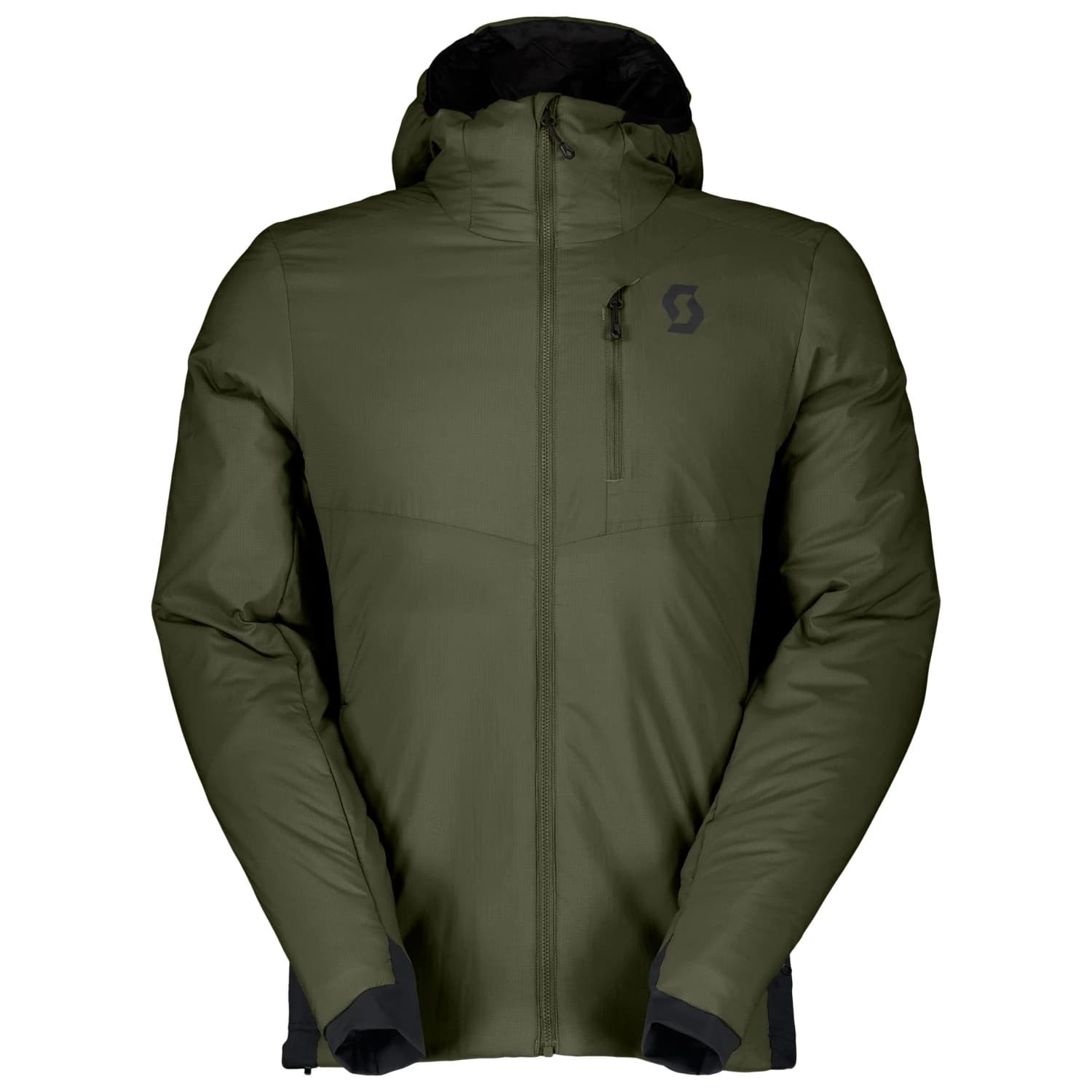 Мъжко синтетично яке Scott Hoody Insuloft Light Synthetic jacket - Douglas Green / Black