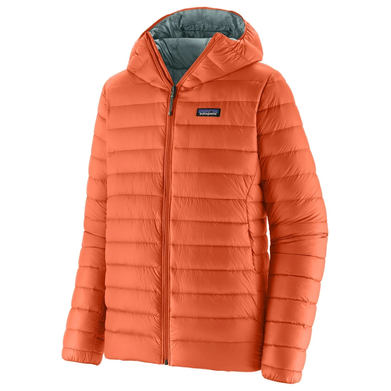 Мъжко пухено яке Patagonia Down Sweater Hoody Down jacket - Coal Orange