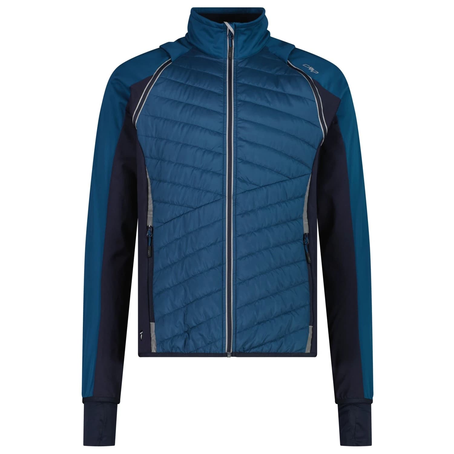 Мъжко синтетично яке Cmp Jacket With Detachable Sleeves Light Softshell Synthetic jacket - Petroleum