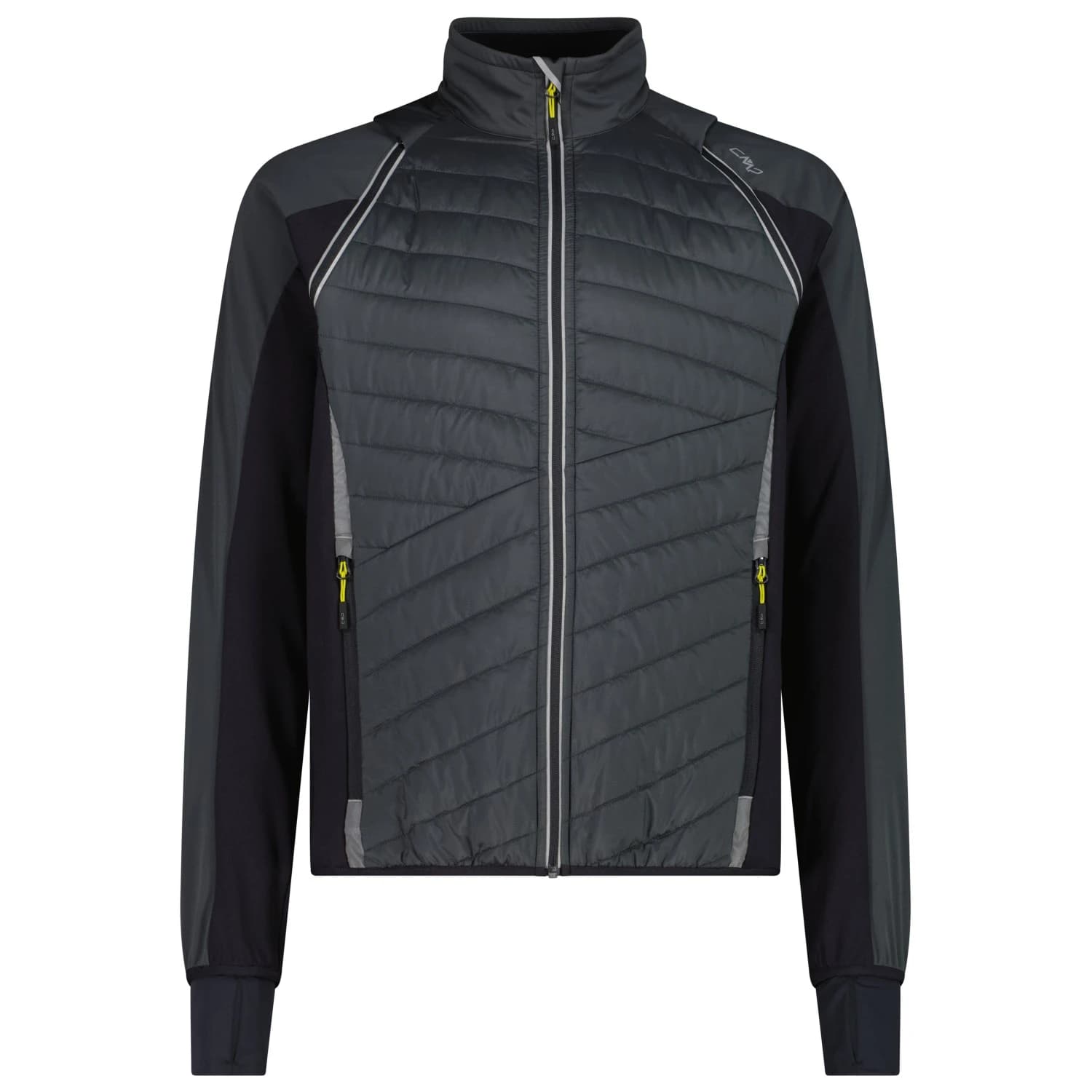 Мъжко синтетично яке CMP Jacket With Detachable Sleeves Light Softshell Synthetic jacket - Black Pine