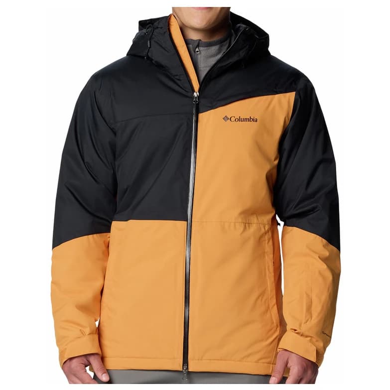 Мъжко ски яке Columbia Iceberg Point II Jacket Ski jacket - Sunstone, Black