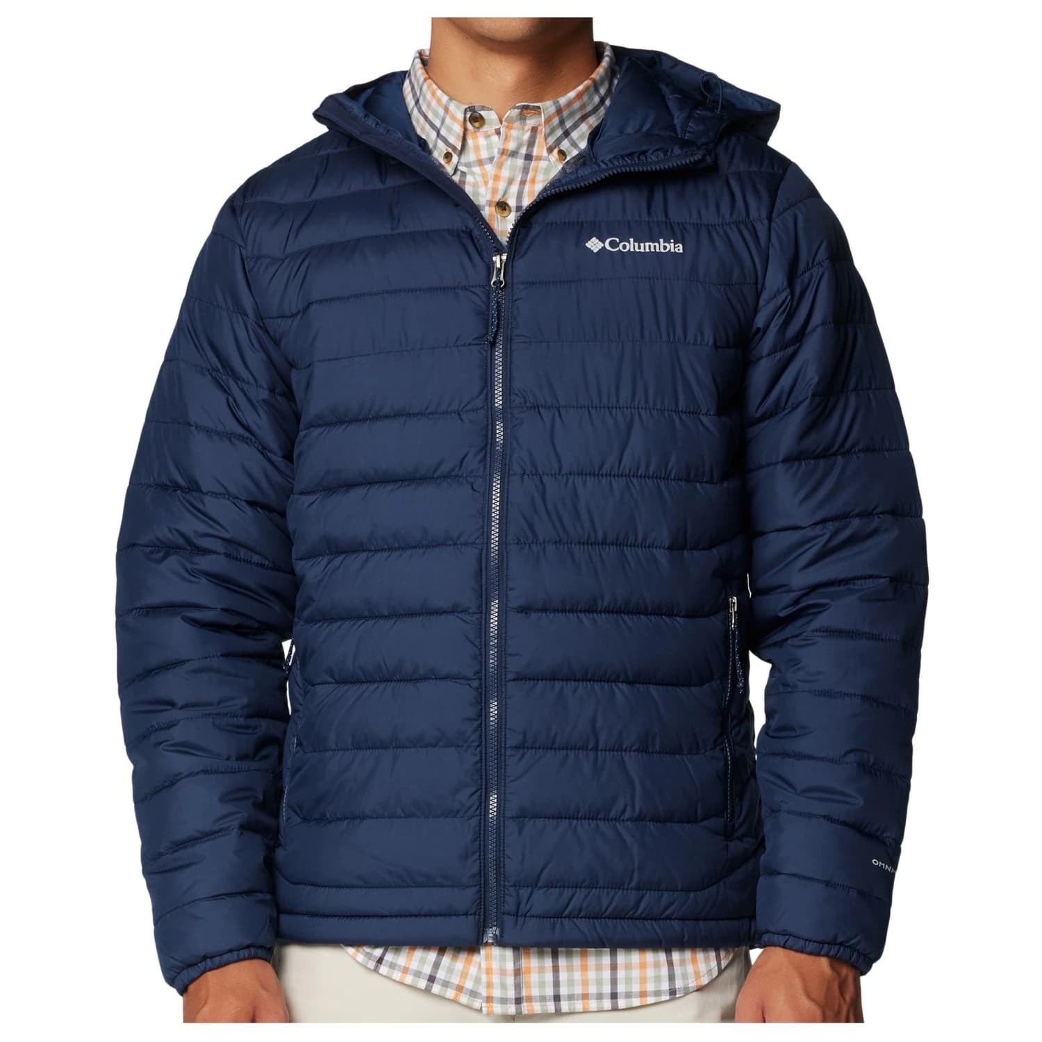 Мъжко синтетично яке Columbia Powder Lite II Hooded Jacket Synthetic jacket - Collegiate Navy