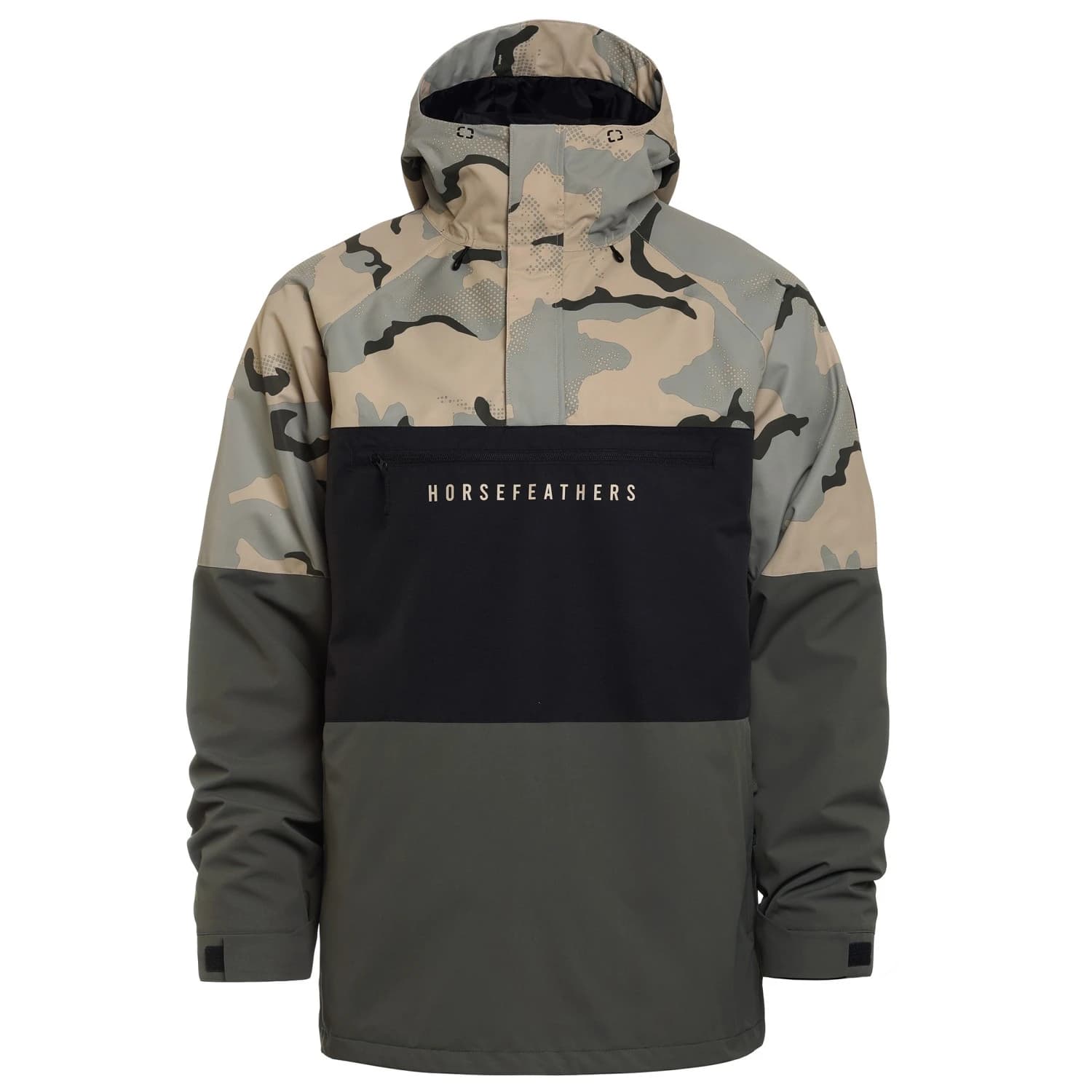 Мъжко ски яке Horsefeathers Donnie Jacket Ski jacket - Desert Camo