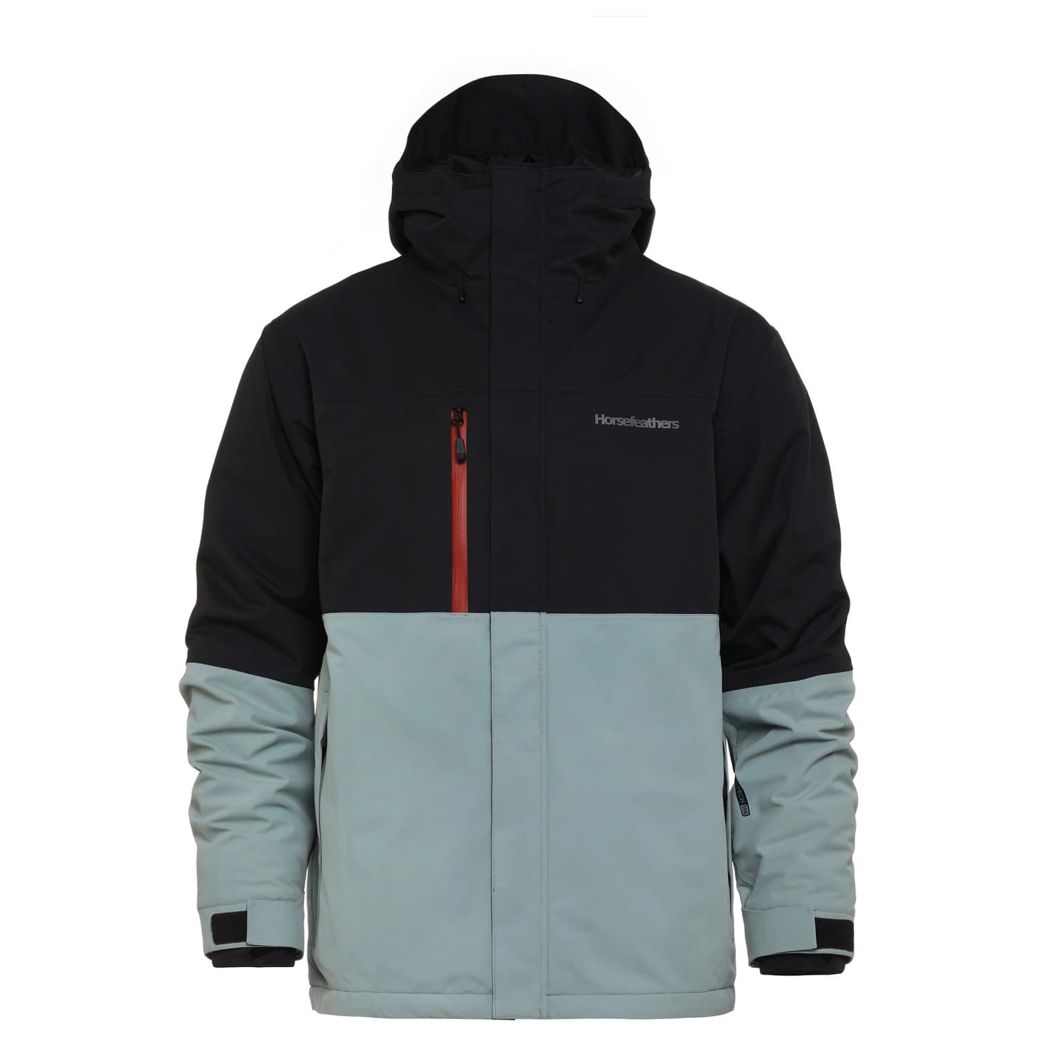 Мъжко ски яке Horsefeathers Track Jacket Ski jacket - Black / Blue Haze