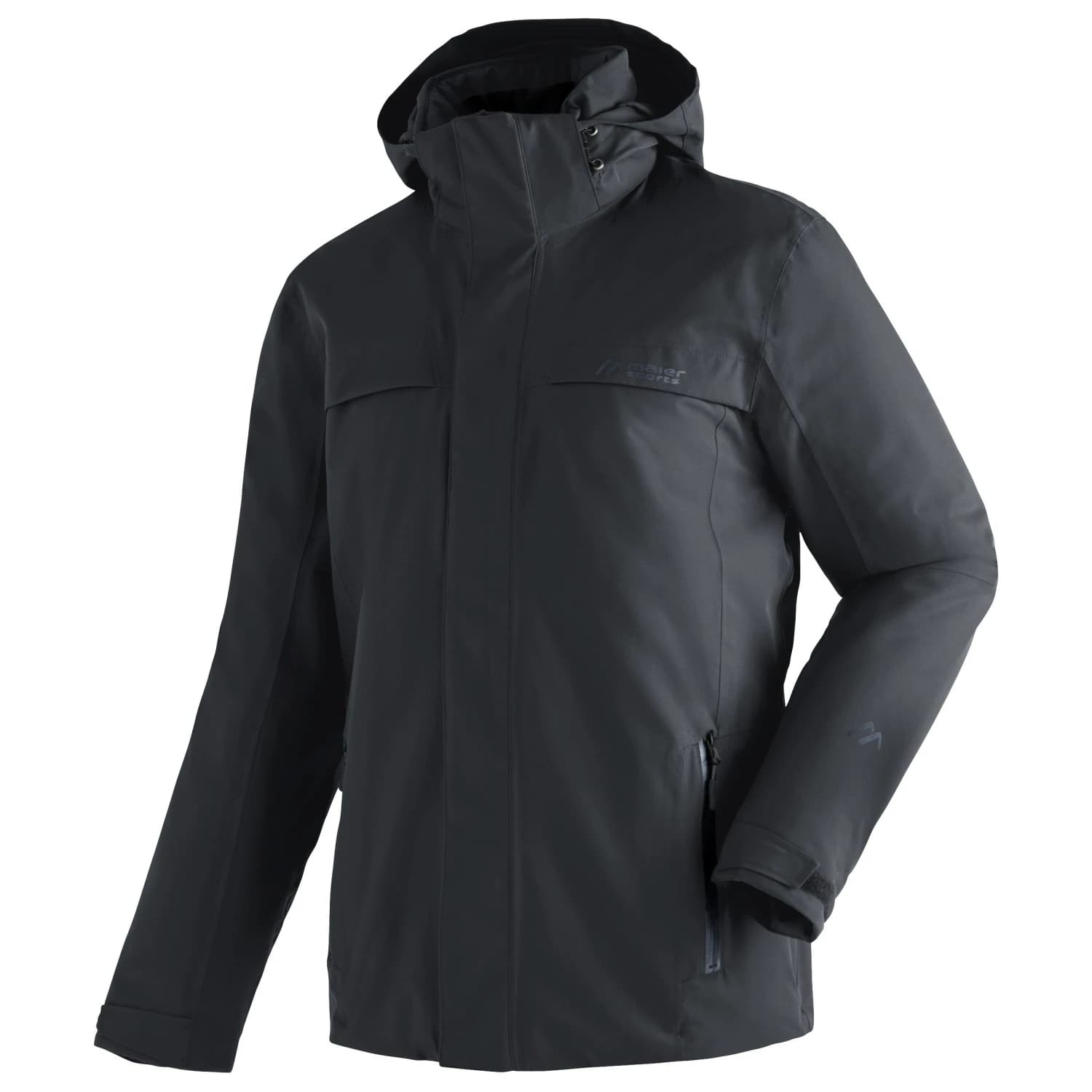 Мъжко зимно яке Maier Sports Peyor Winter jacket - Black / Graphite