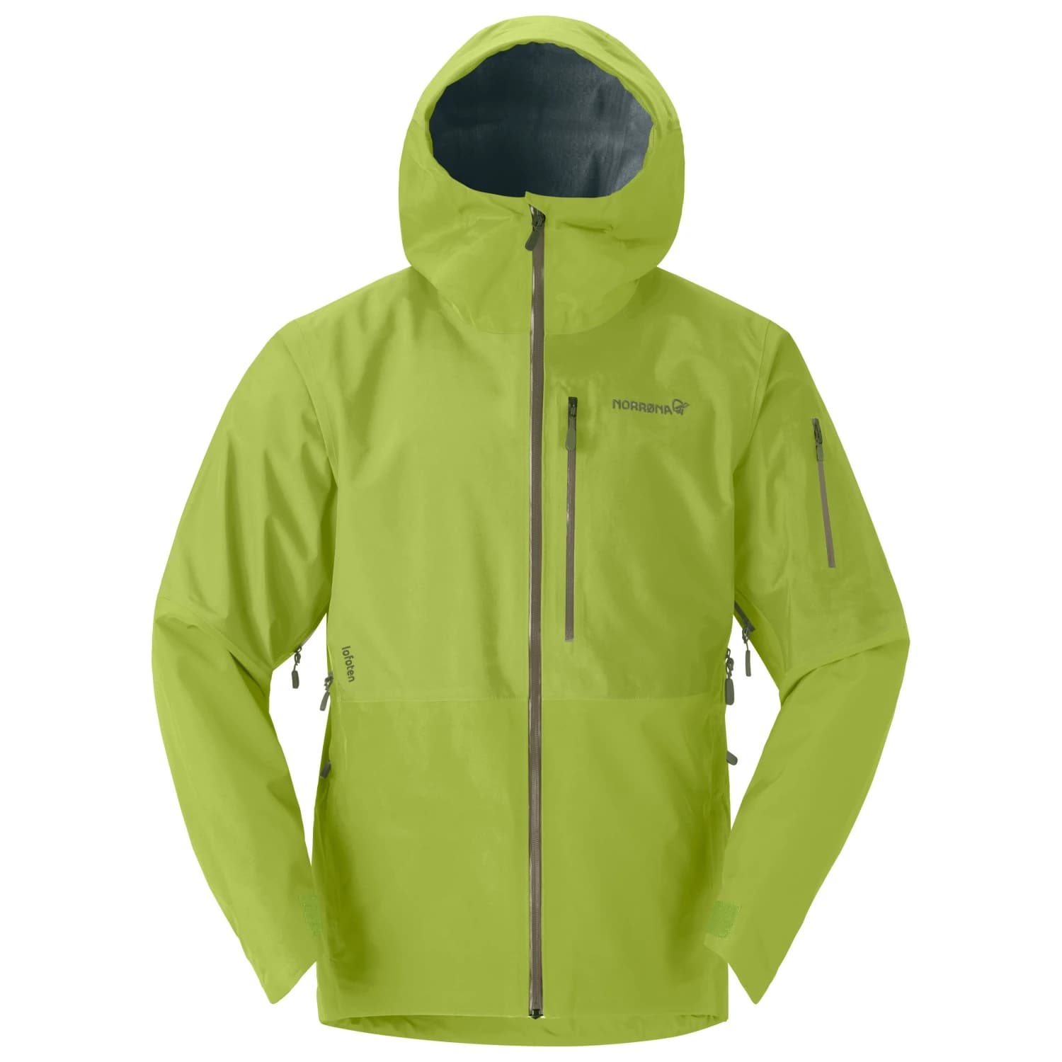 Ски яке Norrøna Lofoten GORE-TEX Jacket Ski jacket - Dark Citron