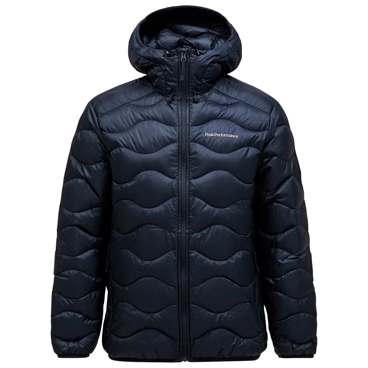 Мъжко пухено яке Peak Performance Helium Down Hood Jacket Down jacket - Black