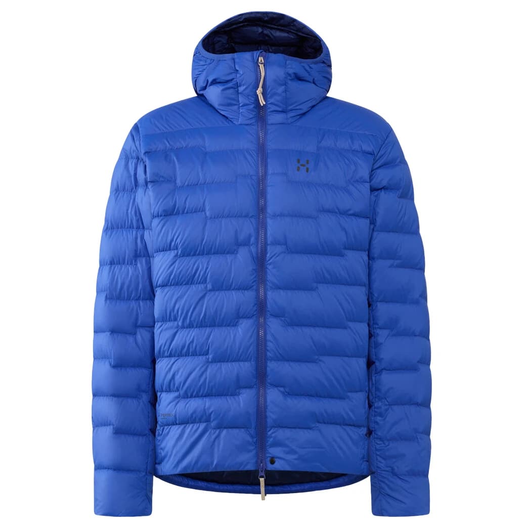 Пухено яке Haglöfs ROC Flash Down Hood Down jacket - Northern Blue