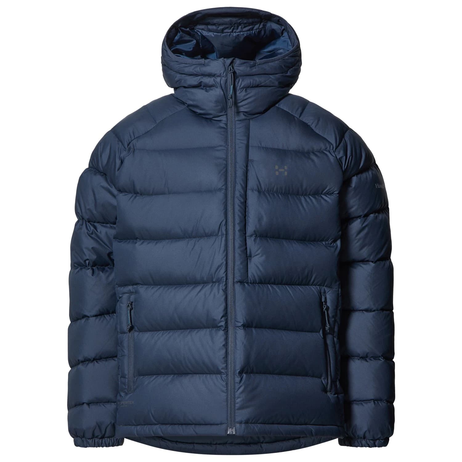 Мъжко пухено яке Haglöfs Rosson Down Hood Down jacket - Tarn Blue